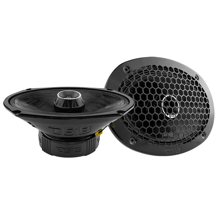 2014-Up Harley-Davidson Street Glide or Road Glide Rear Upgrade Package - 2x PRO Mid-Range w/ Twetter | 1x Amplifier