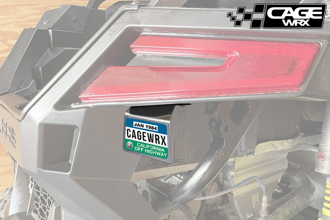 Polaris RZR Registration Mount | Pro R / Pro S / Turbo R / Pro XP