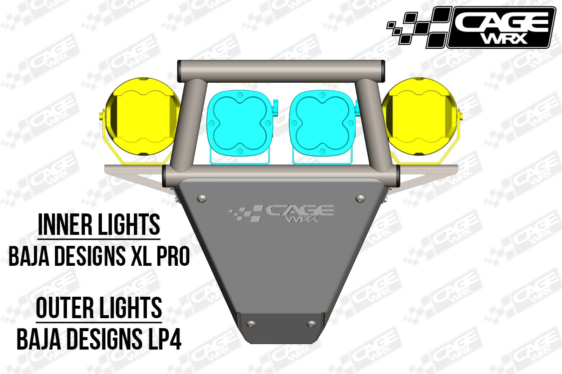 Polaris RZR Pro XP Front Bumper | Assembled