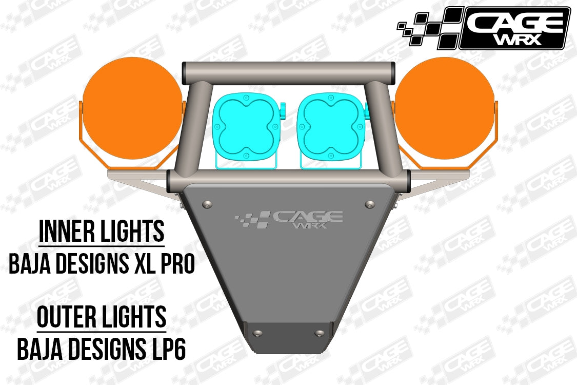 Polaris RZR Pro XP Front Bumper | Assembled