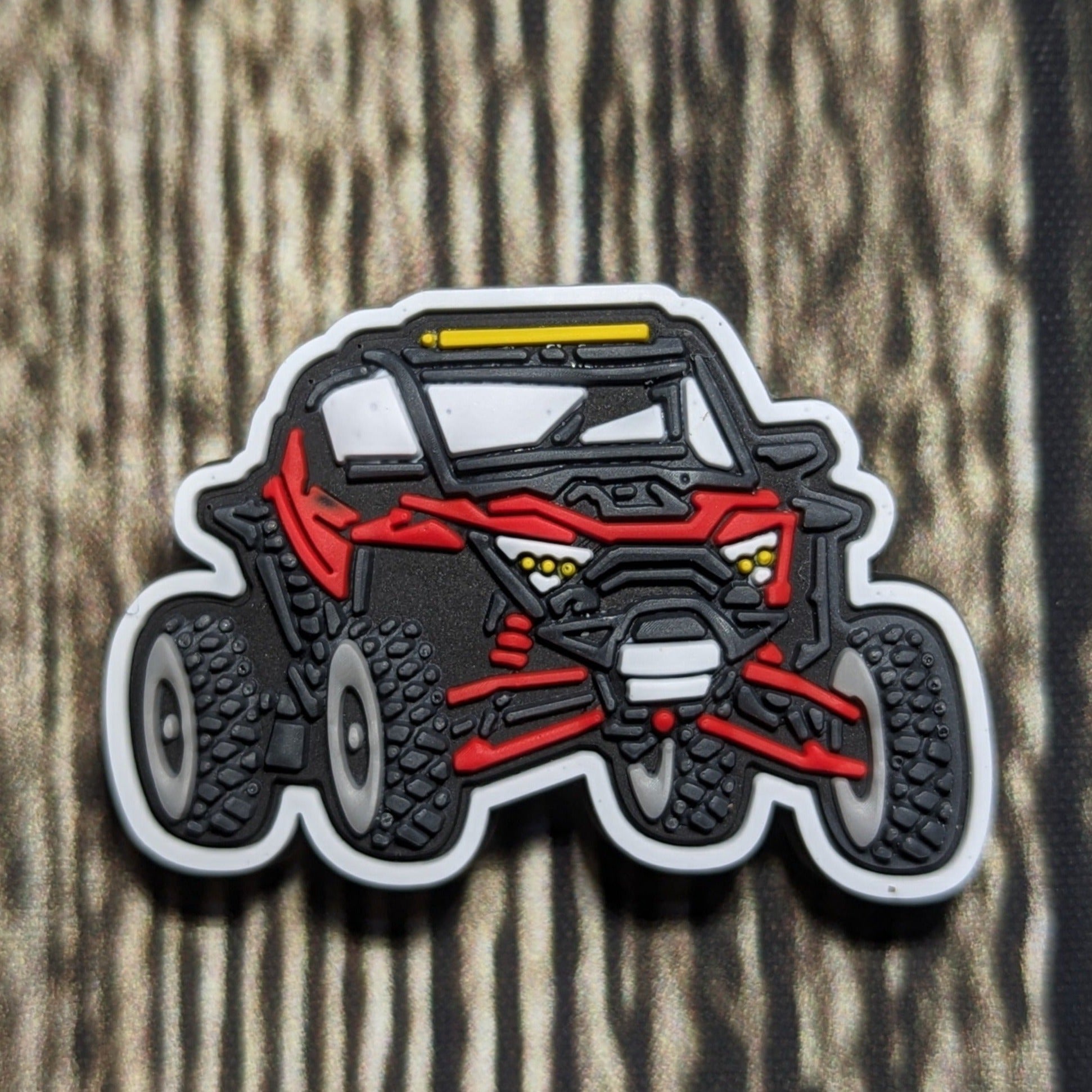 Croc Charms - RZR Pro R - Turbo R Red- Jibbitz