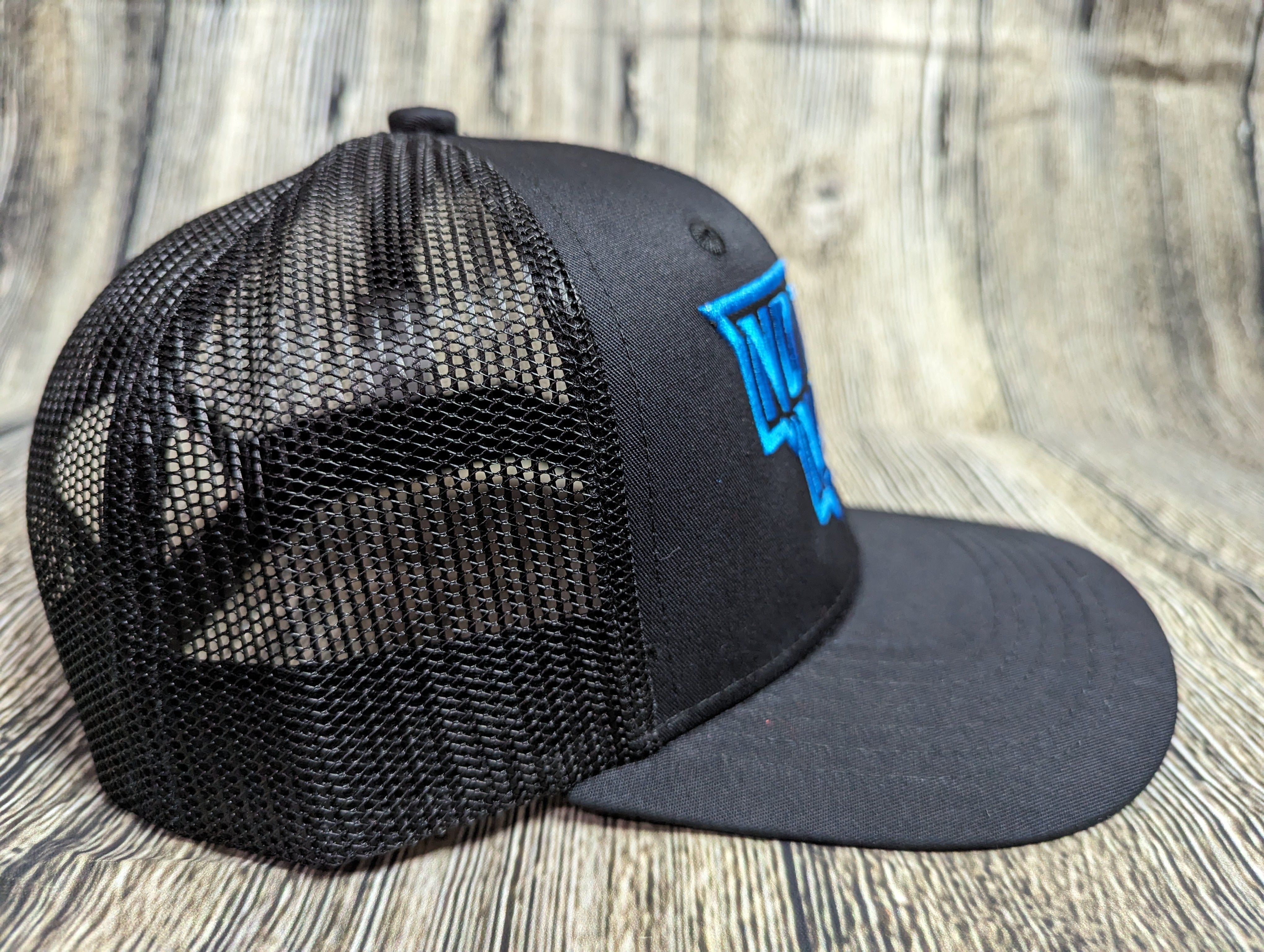No Pasa Nada Blue - Snapback Mesh Hat - Curved Bill