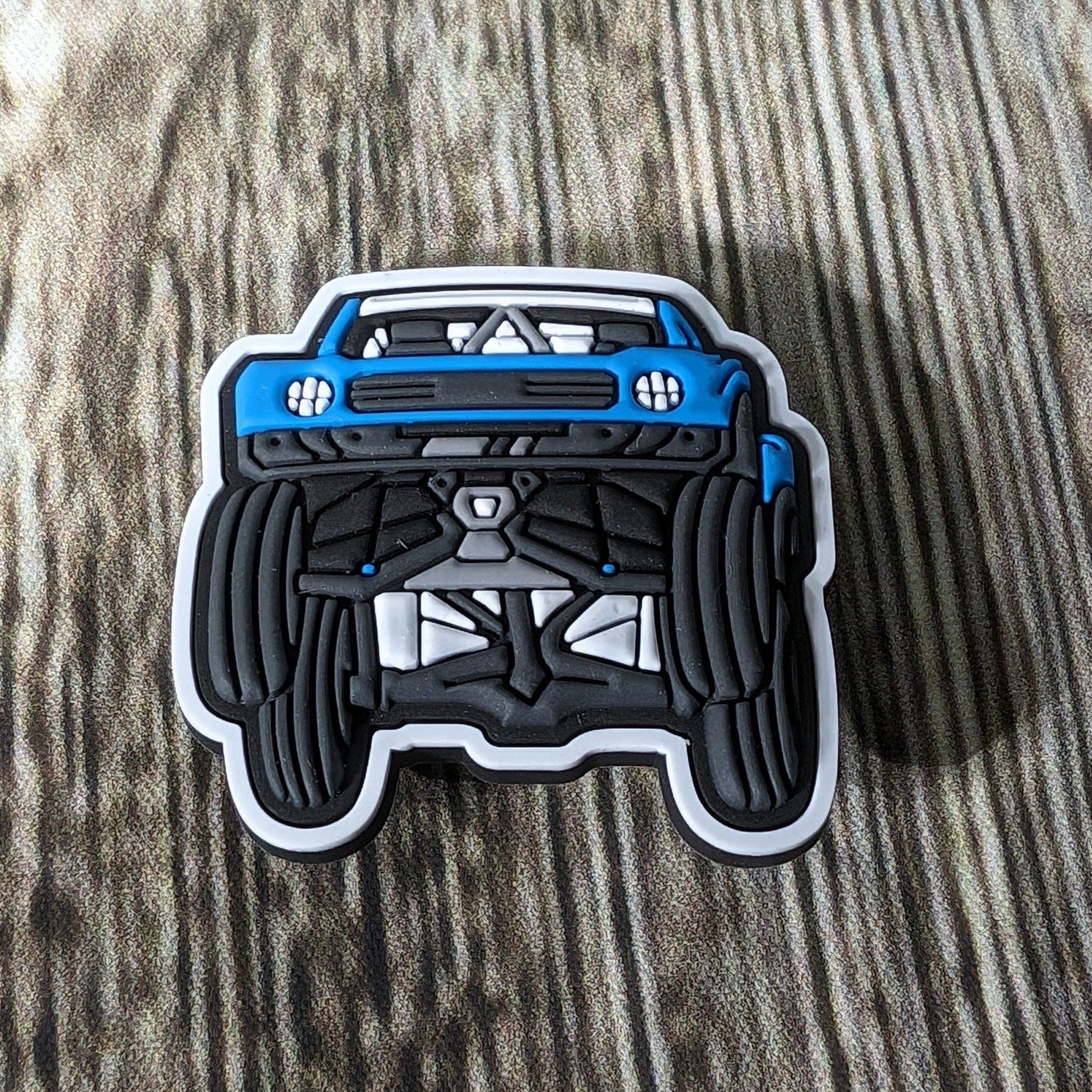 Croc Charms - Trophy Truck/ Pre Runner Blue - Jibbitz