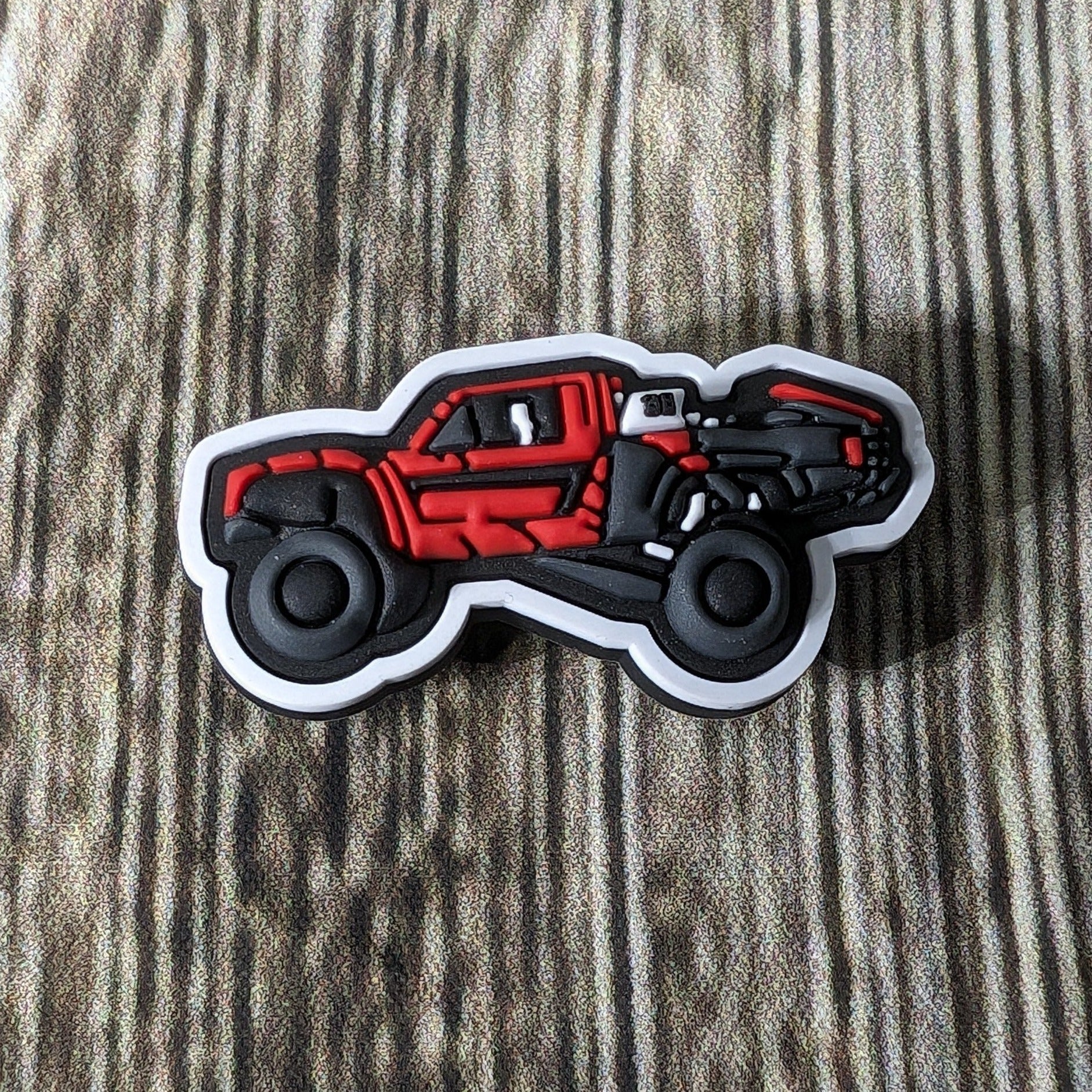 Croc Charms - Trophy Truck/ Pre Runner Red - Jibbitz