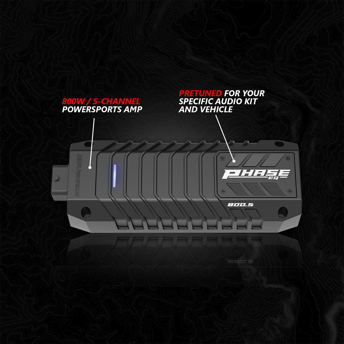 2024-2025 Can-Am® Maverick R, Phase-2 A-Spec 800watt 4-Speaker System