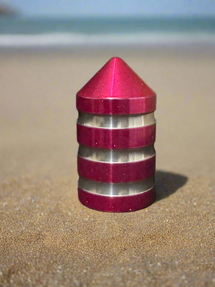 Billet Magnet Base Caps by Marshin Whips