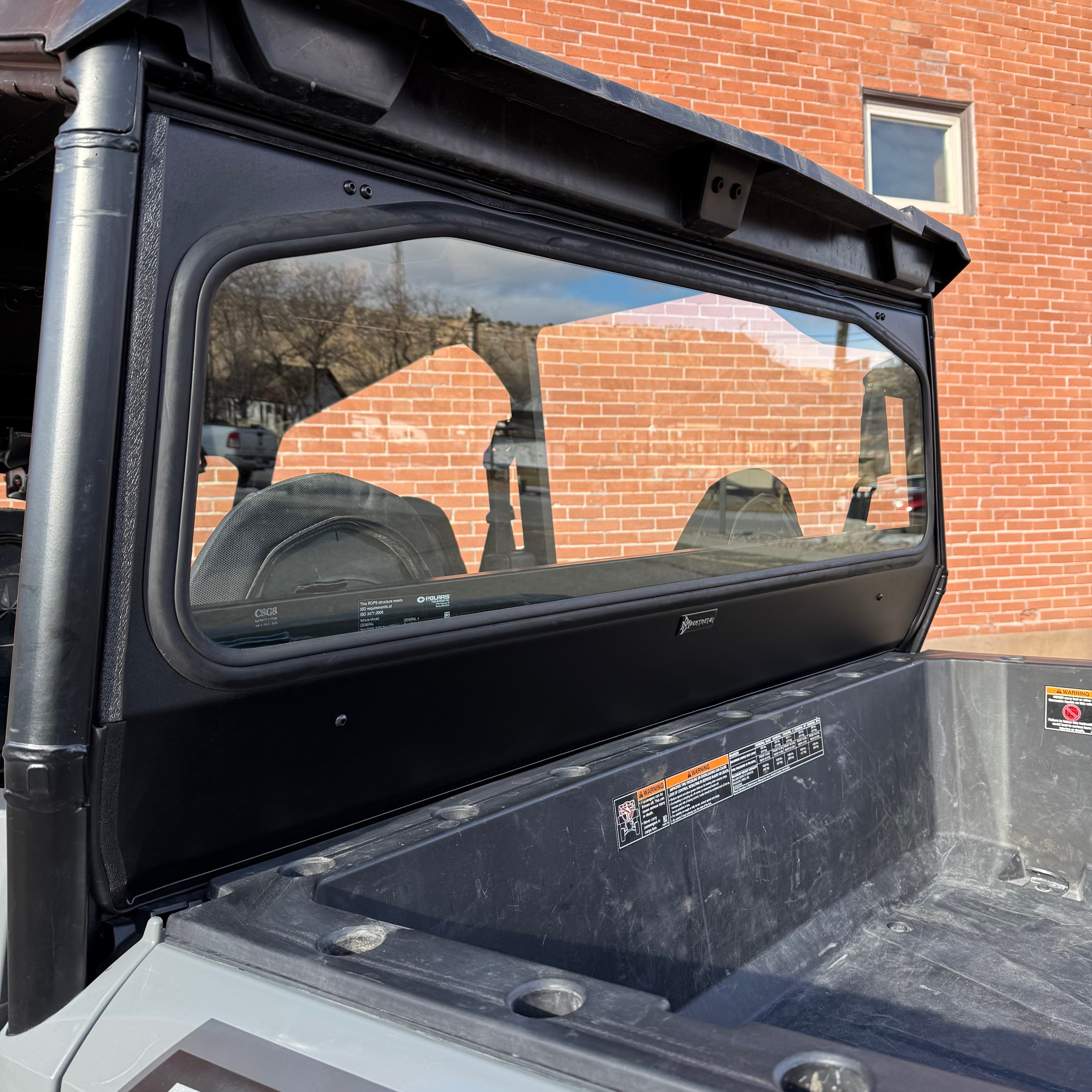 Polaris General Rear Glass Windshield