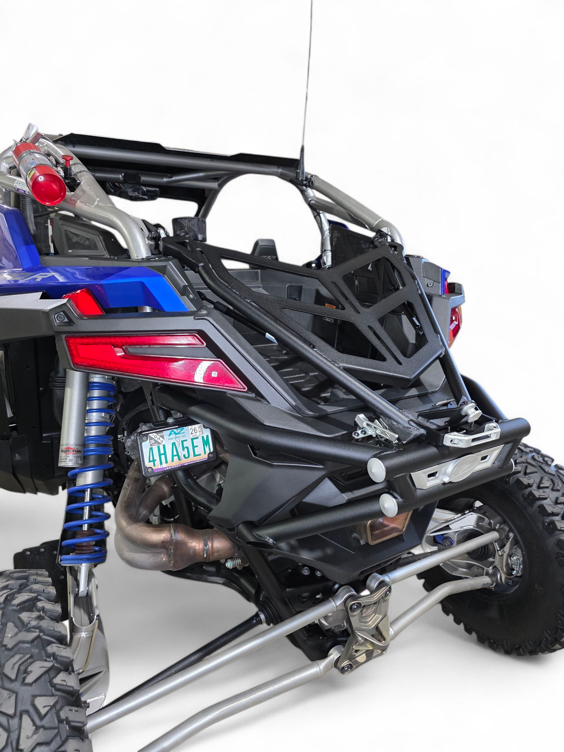2022+ Polaris RZR Pro R Amp Rear Tire Rack Rear Bumper Combo