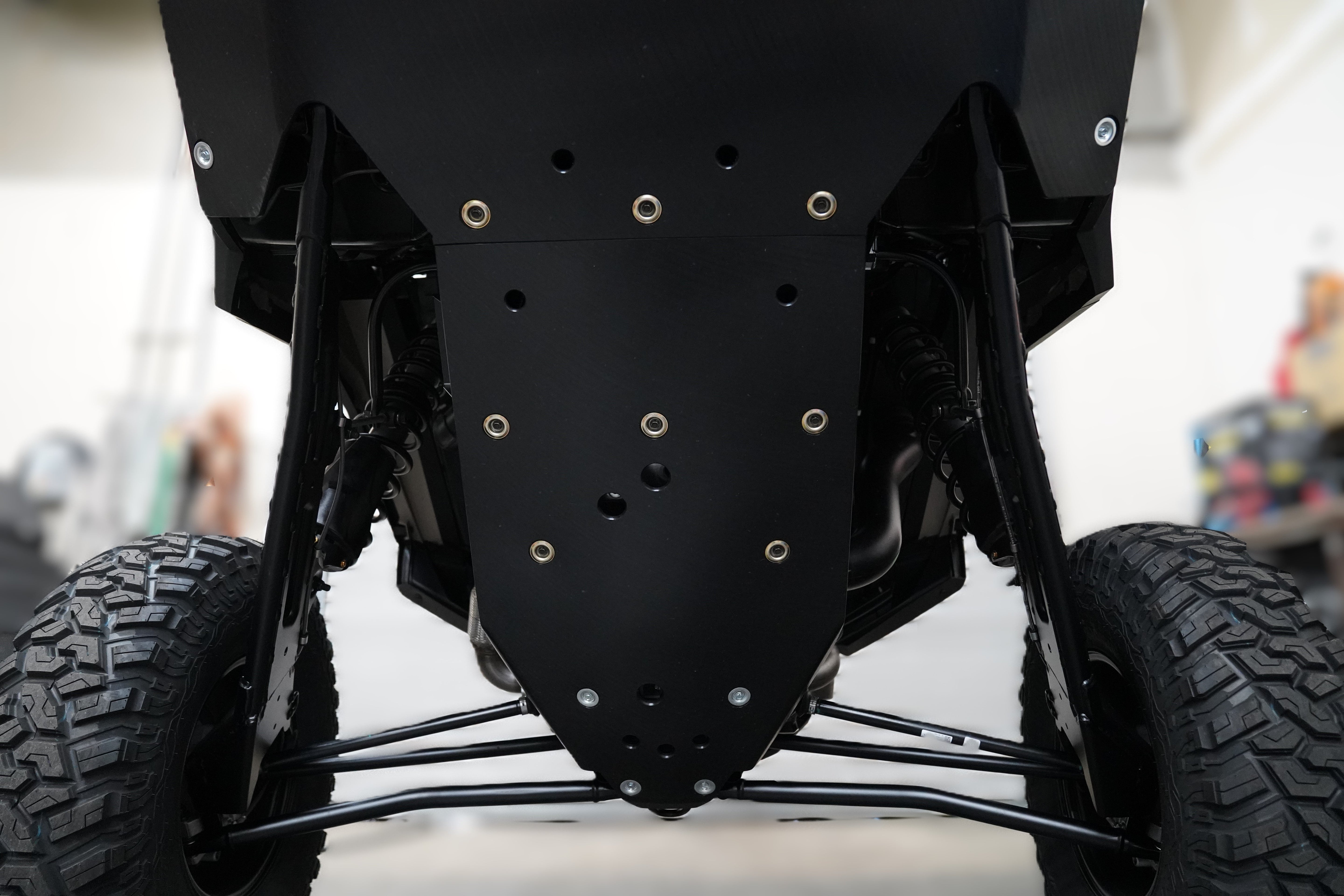 Polaris RZR XP S 4 1000 UHMW Skid Plate