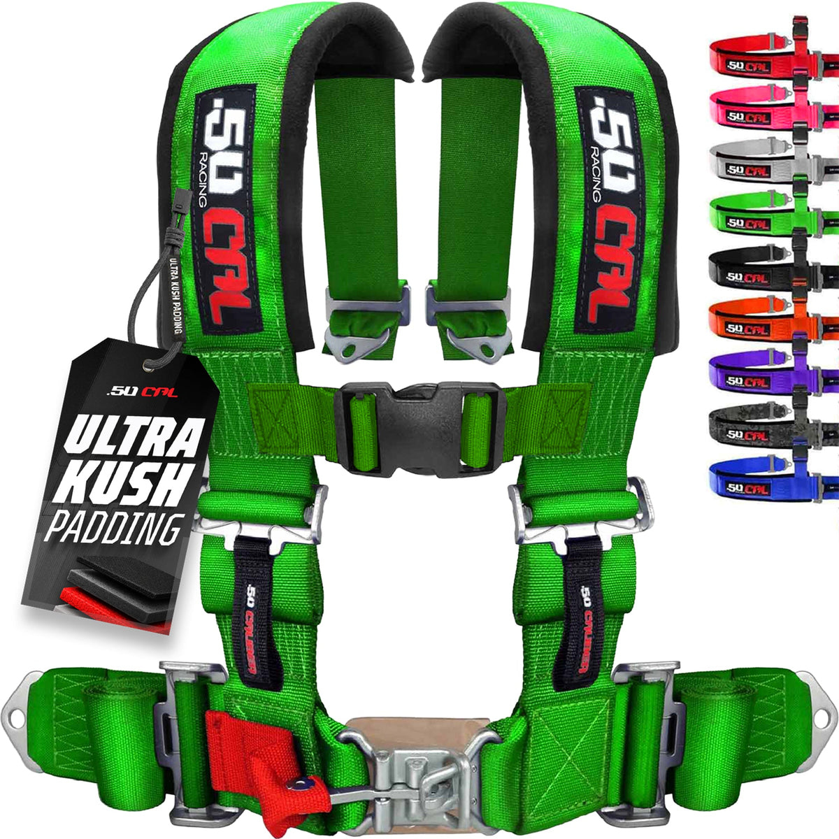 Pro Series 3" 4 point Harness Seat Belt 50 Caliber Racing