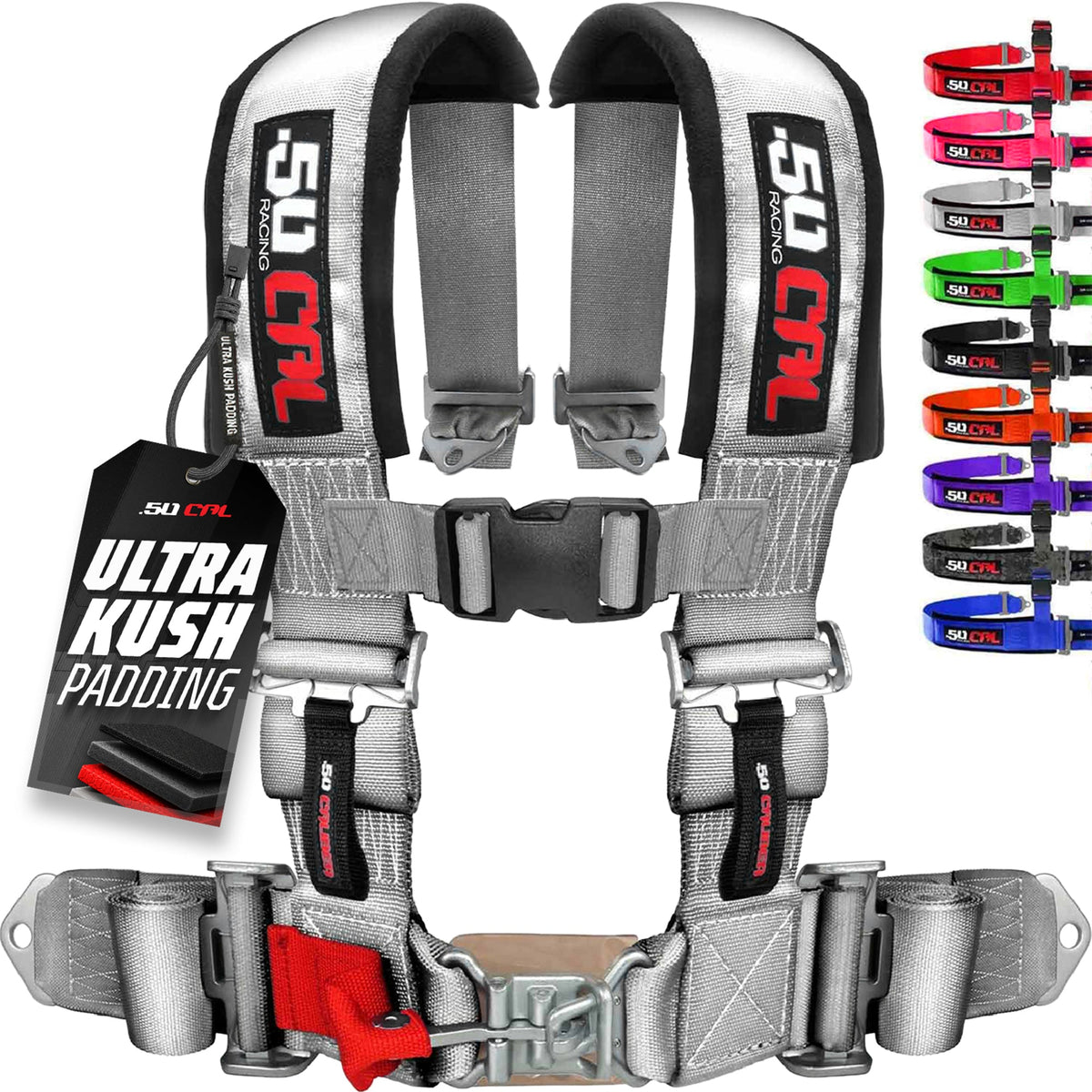 Pro Series 3" 4 point Harness Seat Belt 50 Caliber Racing
