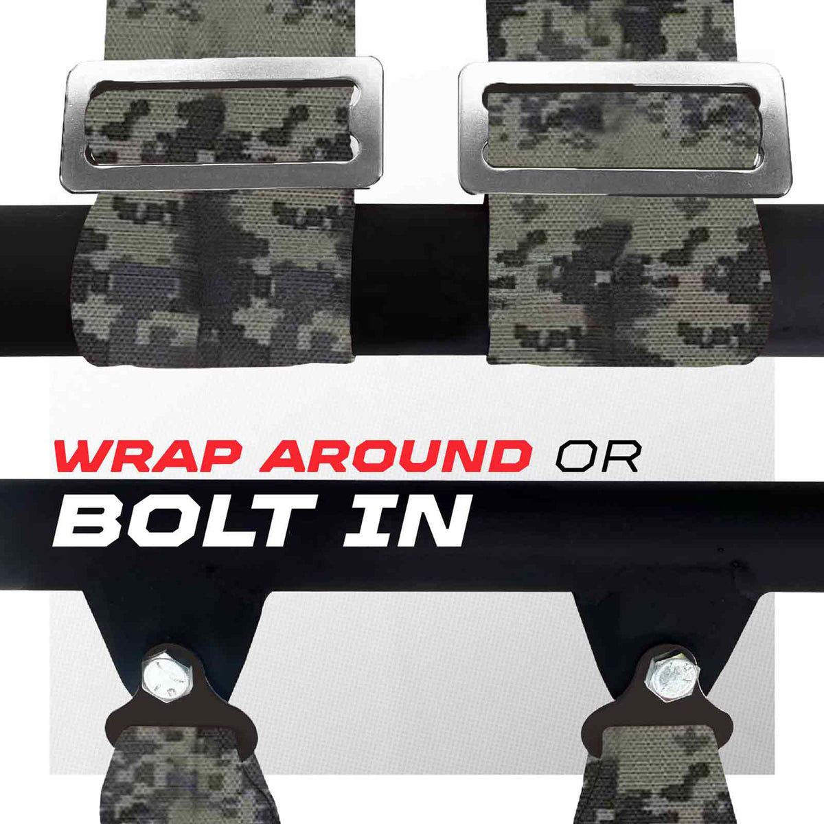 2" 5 Point Racing Harness – Pro Series Race Latch | 50 Caliber Racing
