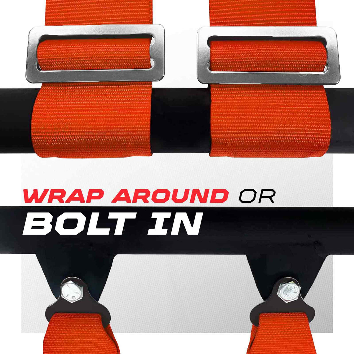 2" 5 Point Racing Harness – Pro Series Race Latch | 50 Caliber Racing