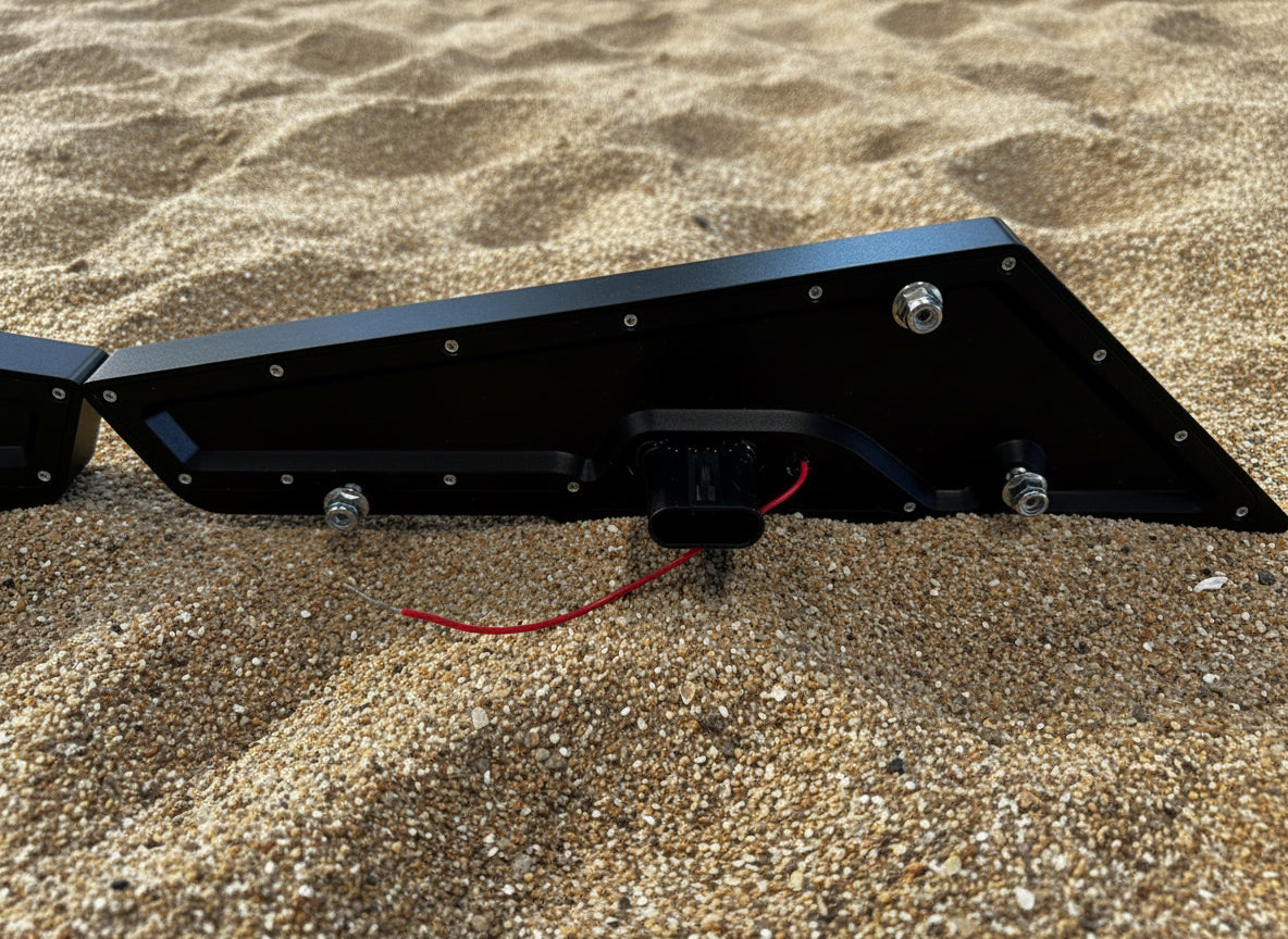 Billet LED Tail Light  PRO R,TURBO R, PRO XP. Blinker and hazard integration.