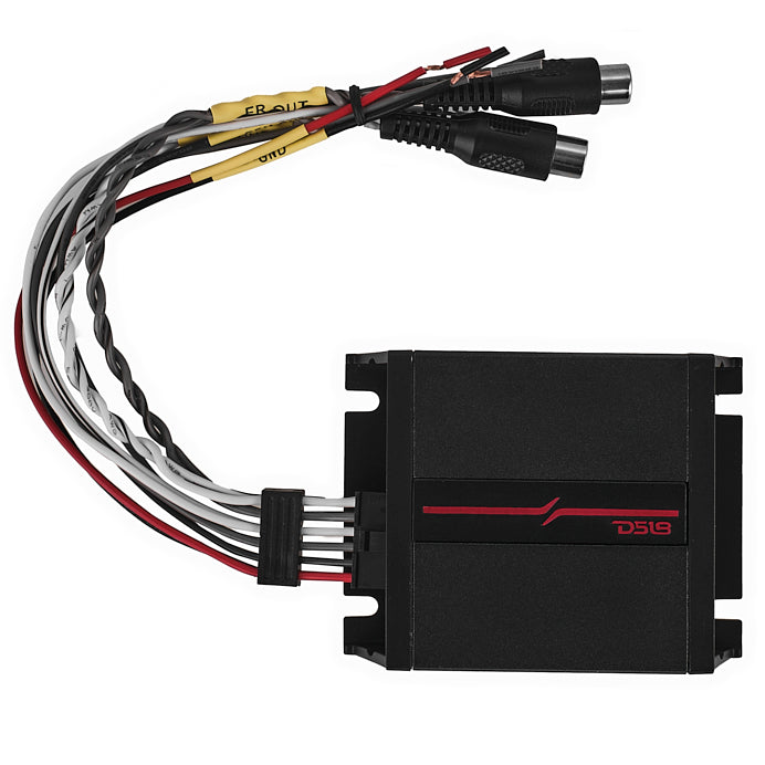 2-Channel Lossless Audio Line Output Converter with Auto Turn-On And Speaker Emulator