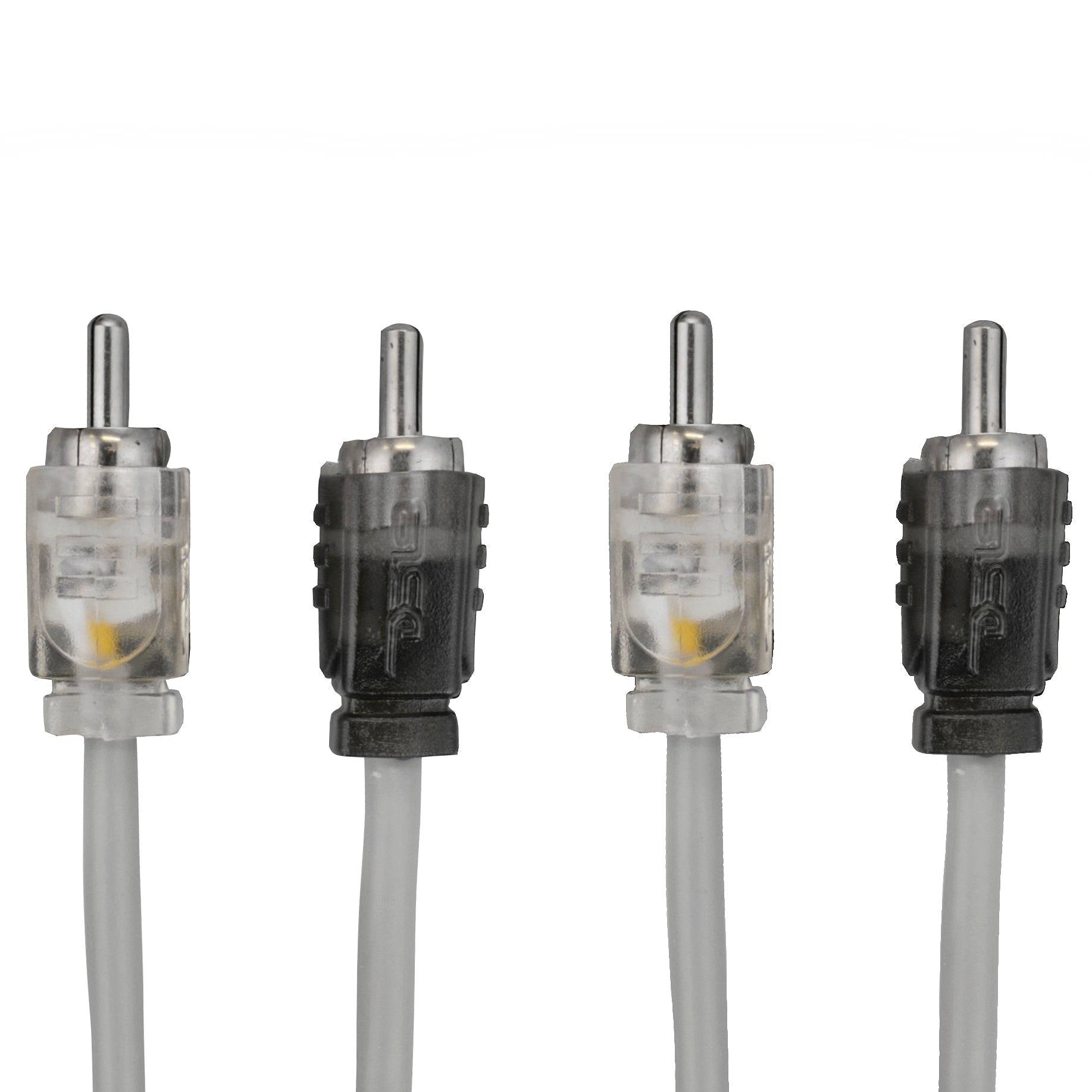 Level 2 RCA 100% Copper OFC 3 Feet  - SILVER