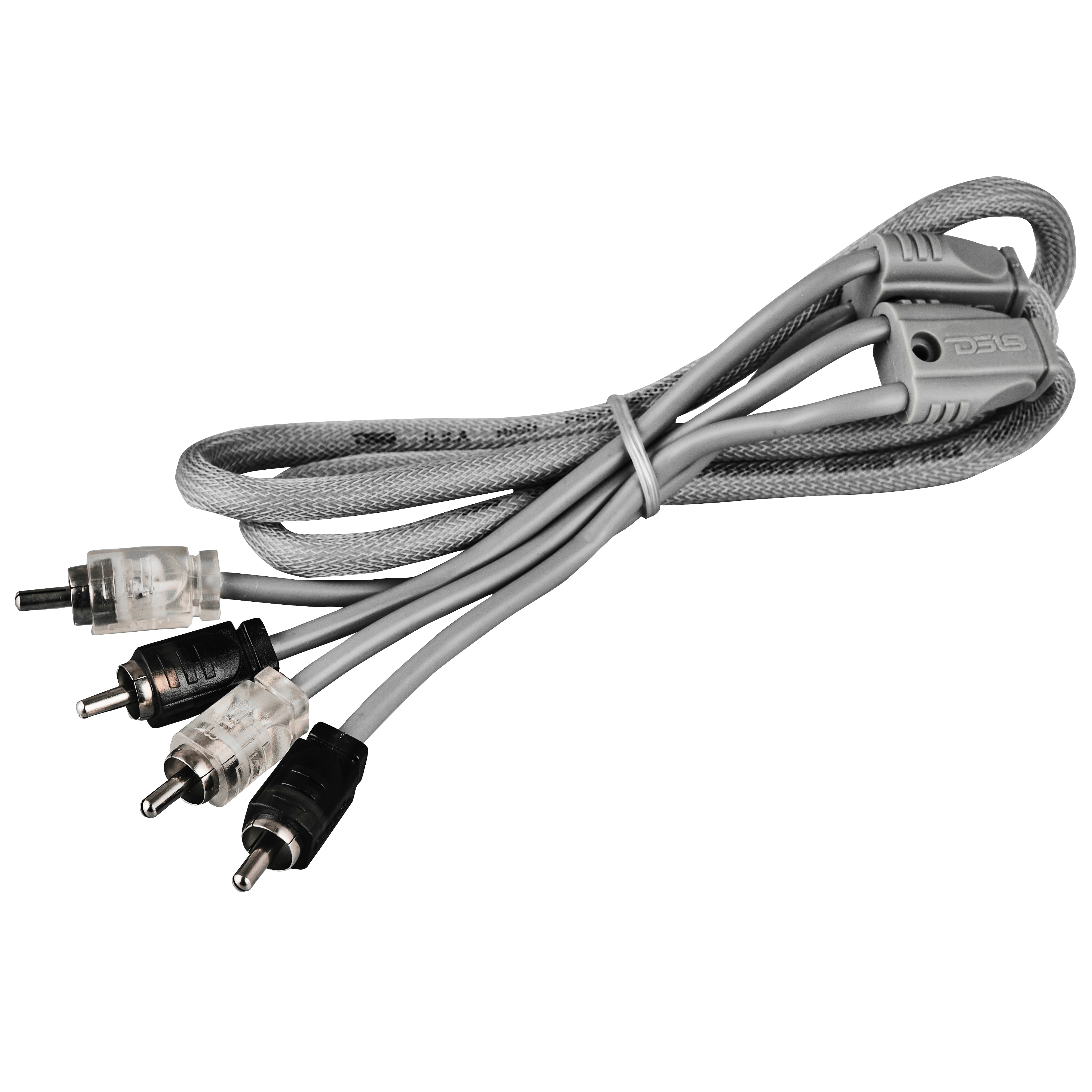 Level 2 RCA 100% Copper OFC 3 Feet  - SILVER