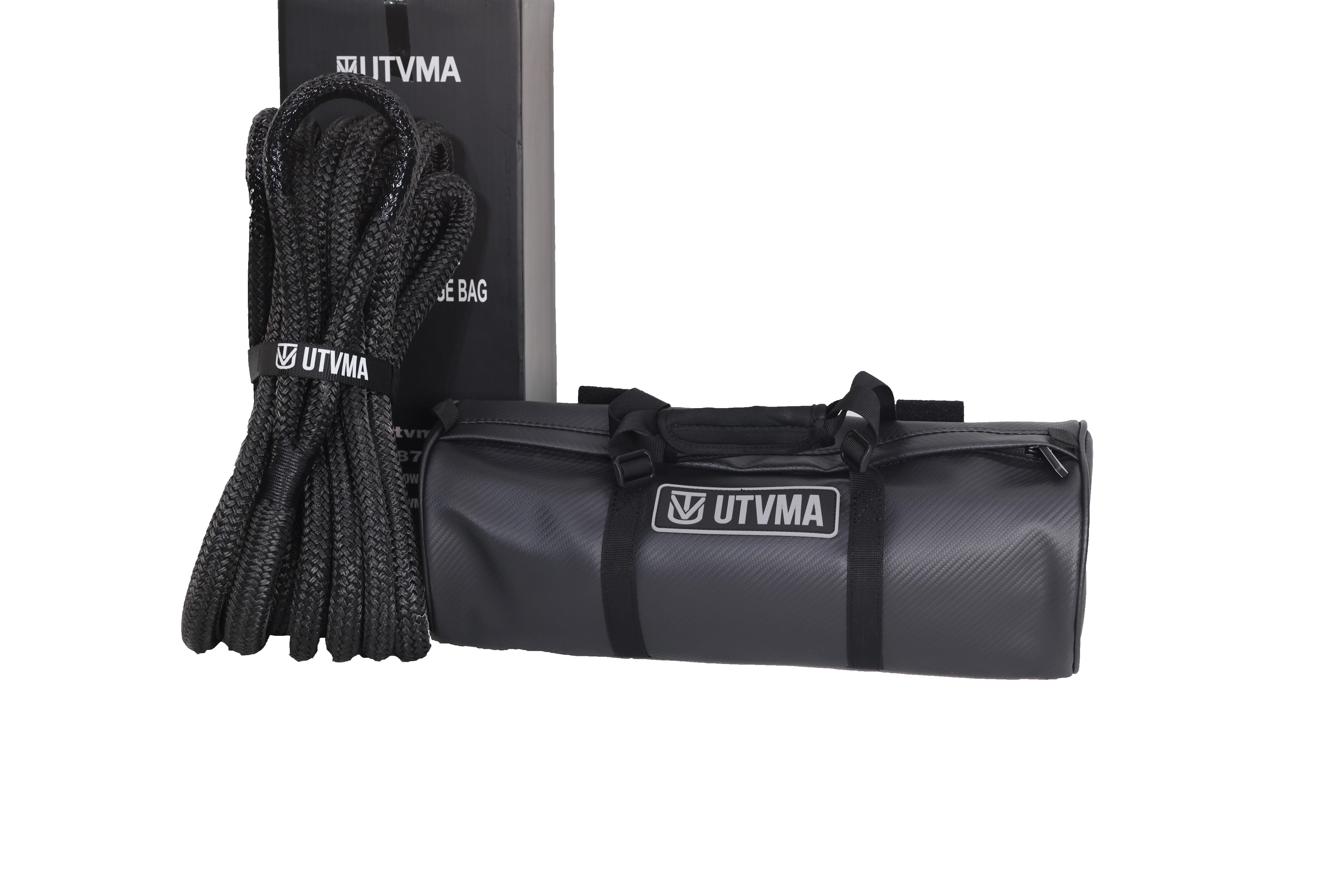 Kinetic Recovery Rope With Heavy Duty Roll Cage Bag