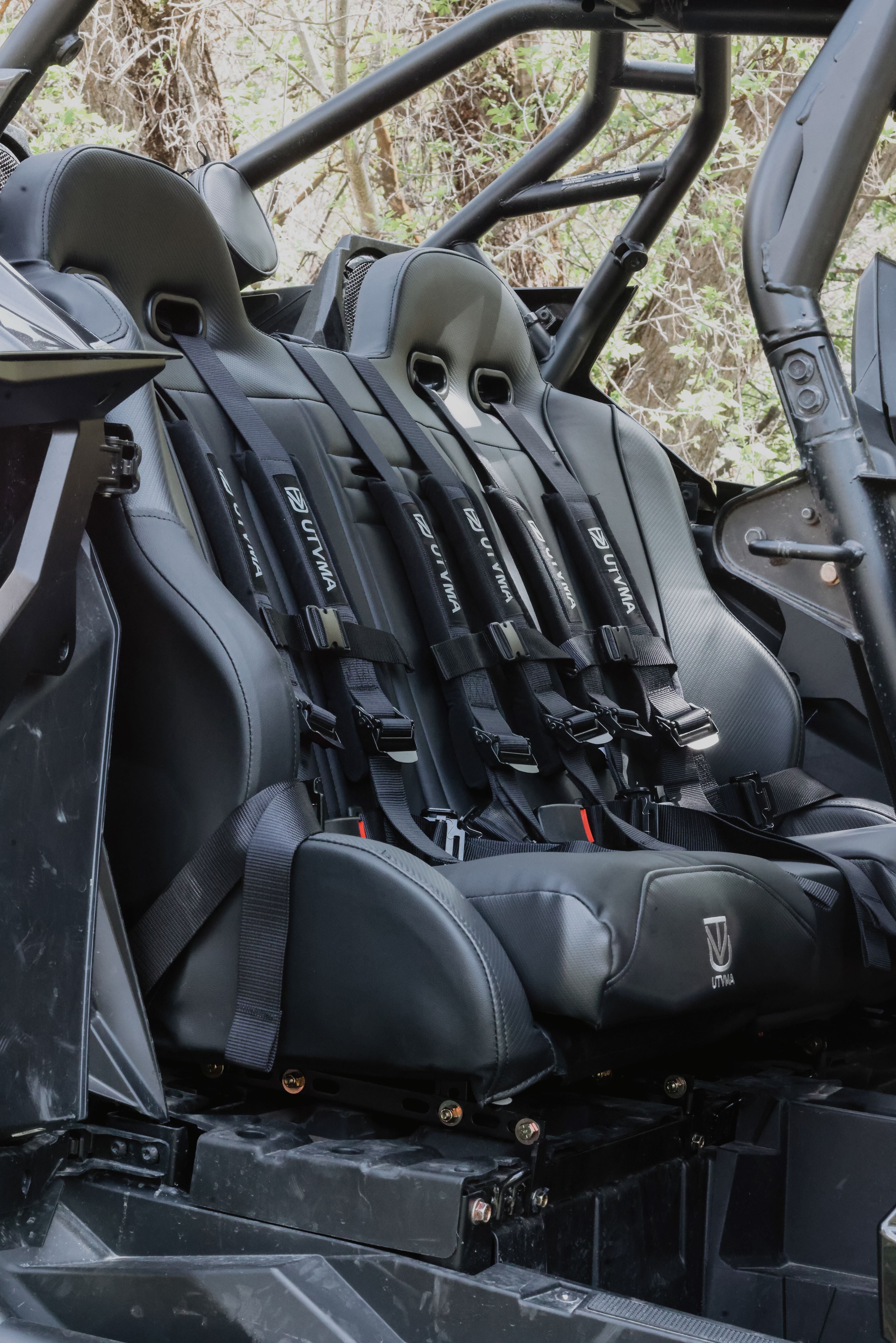 RZR 4 PRO (Turbo R, Pro R, Pro) Rear Bench Seat W Harnesses (2020-2024)