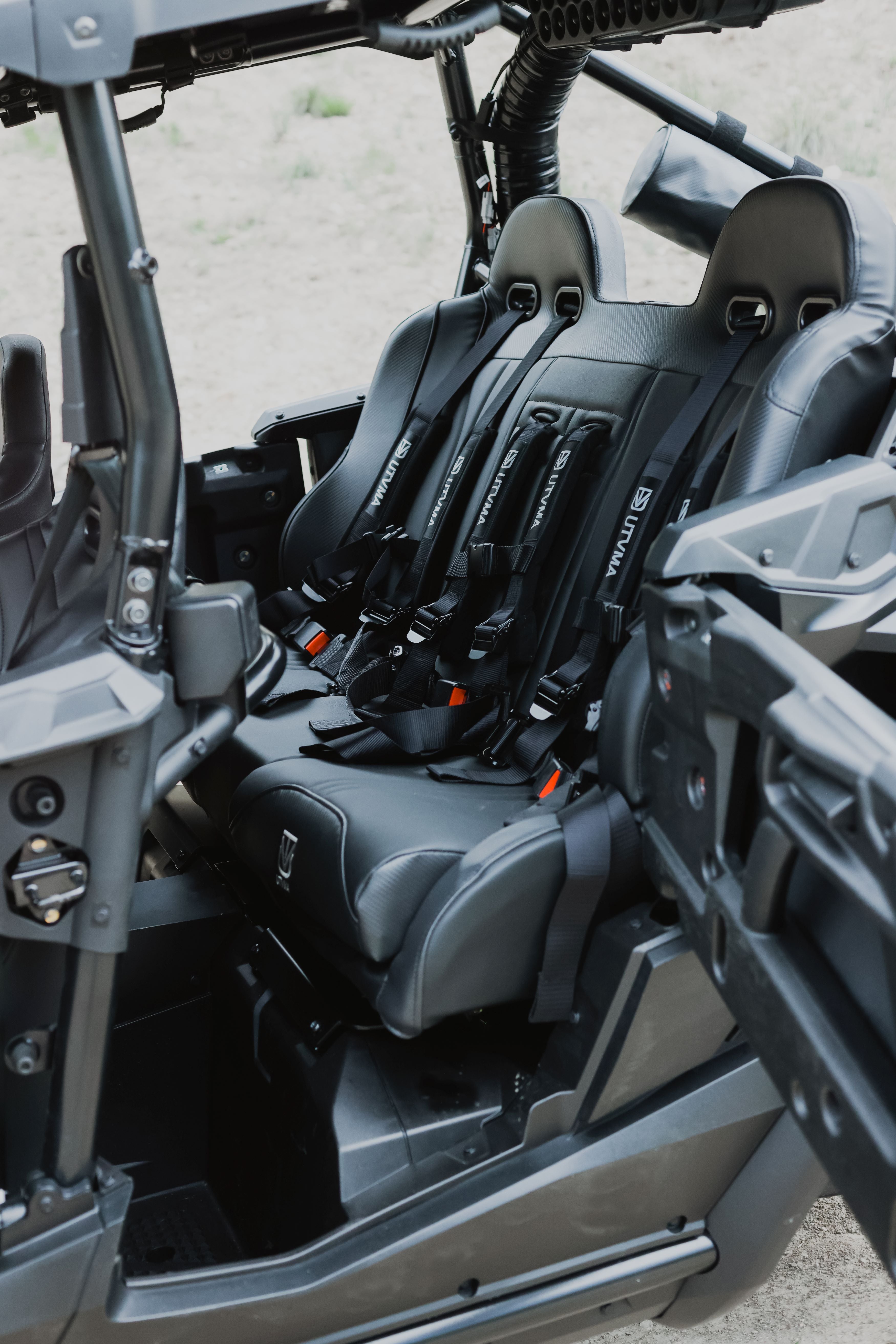 Honda Talon 4 Rear Bench Seat W Harnesses (2019-2025)