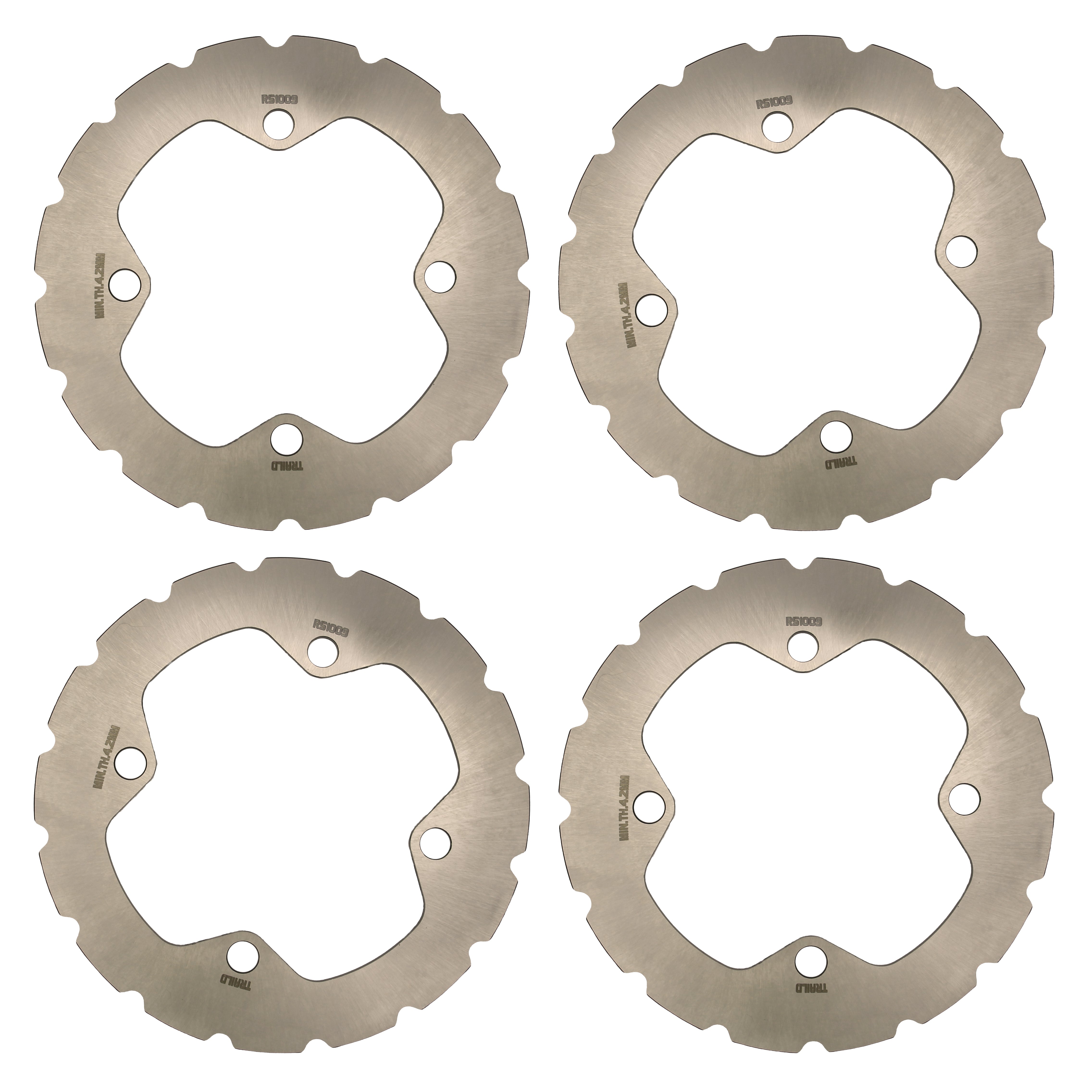 Polaris RZR XP/XP4/XP S 1000 2024-2026 Ridge Rider Rotor and Brake Pad Kit