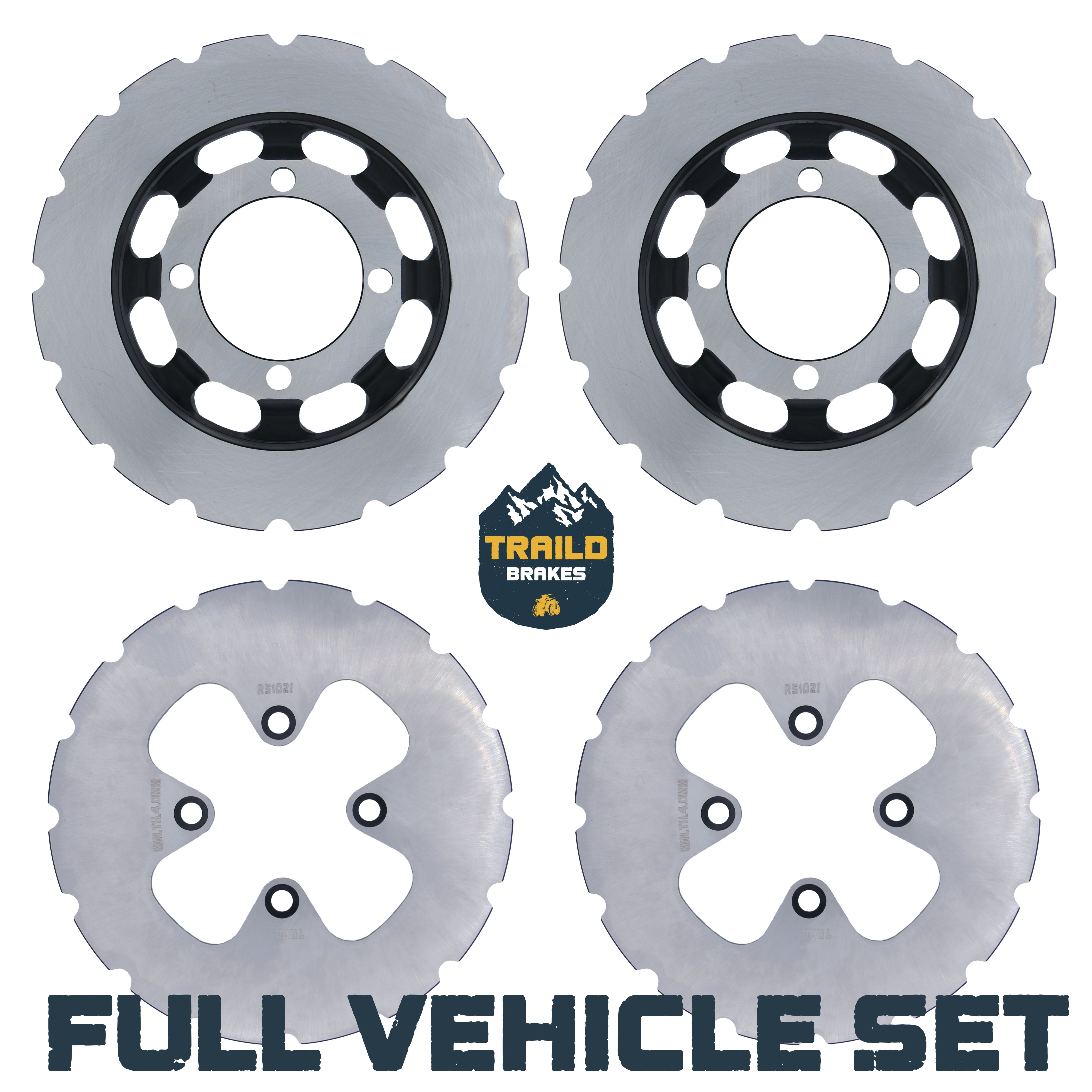 CFMoto CFORCE 800/1000 2024-2026 Ridge Rider Disc Brake Rotors