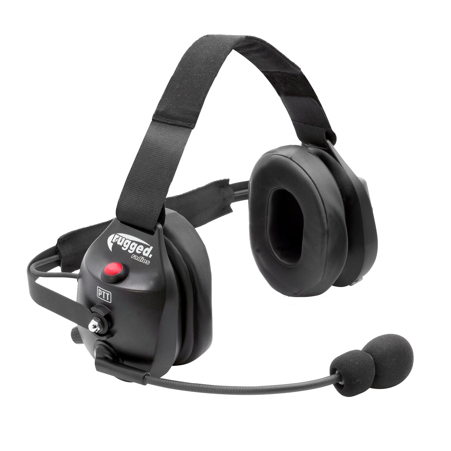 Bluetooth Headset for Cell Phones - 2-Way Radio Compatible (OTH and BTH) - Behind The Head