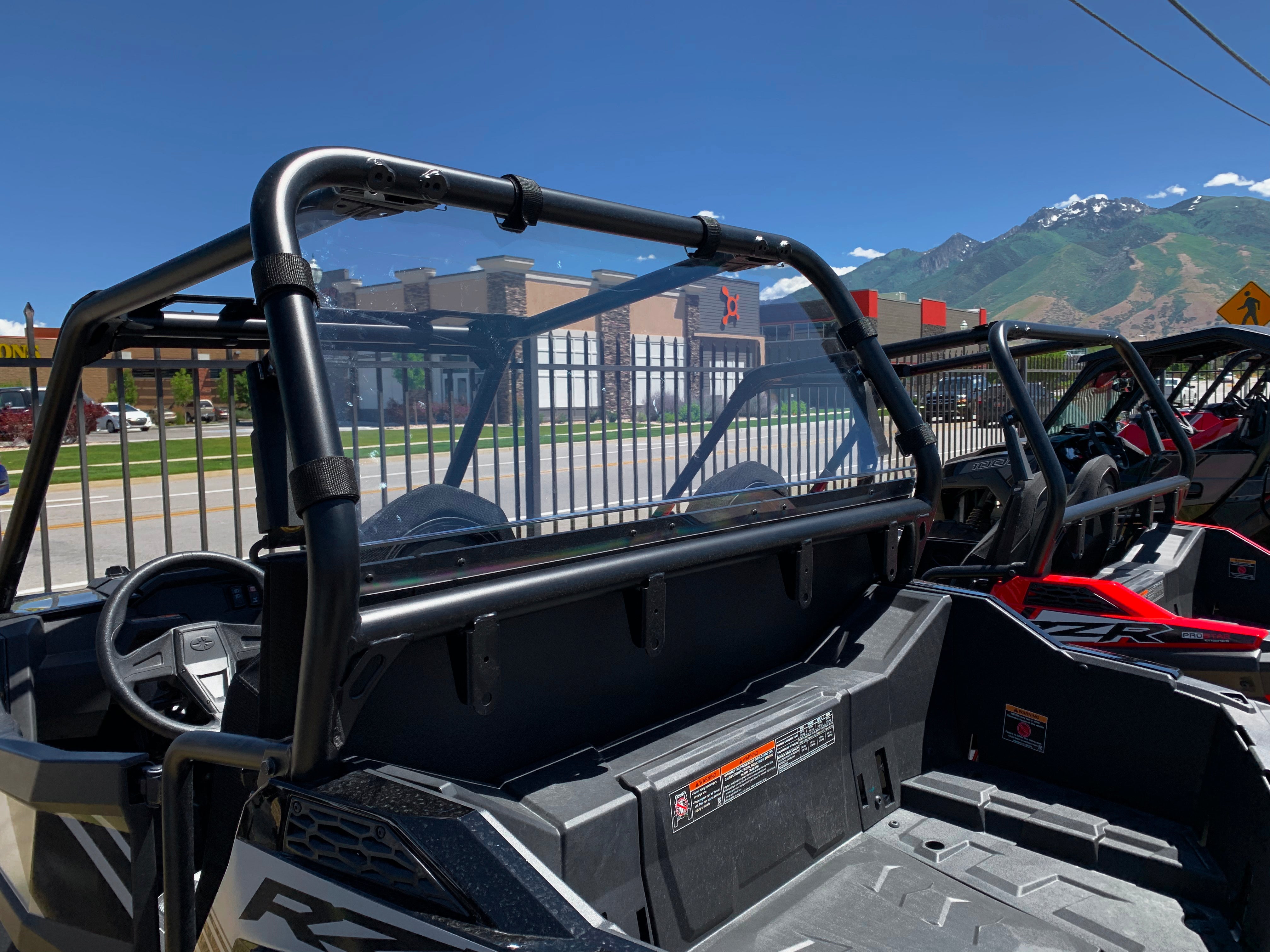 Rear Polycarbonate Window for RZR 900 2015-2020