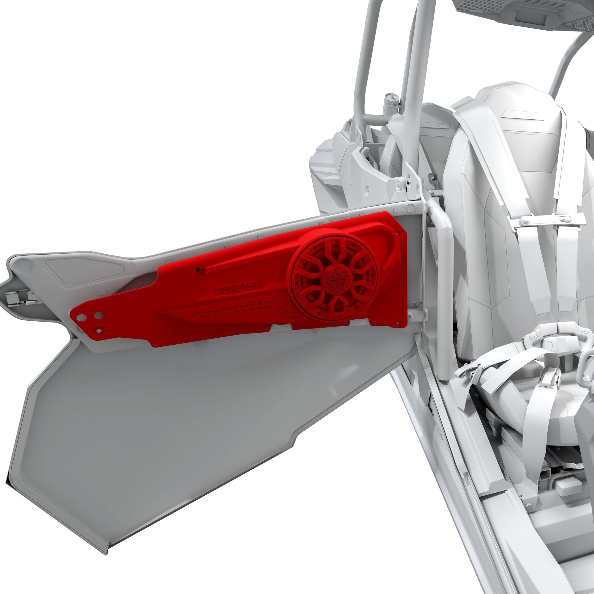 Polaris Front Door Panels Loaded with 6.5" NXL-iQ Coaxial Speakers for RZR-XP Models (2014-2023)