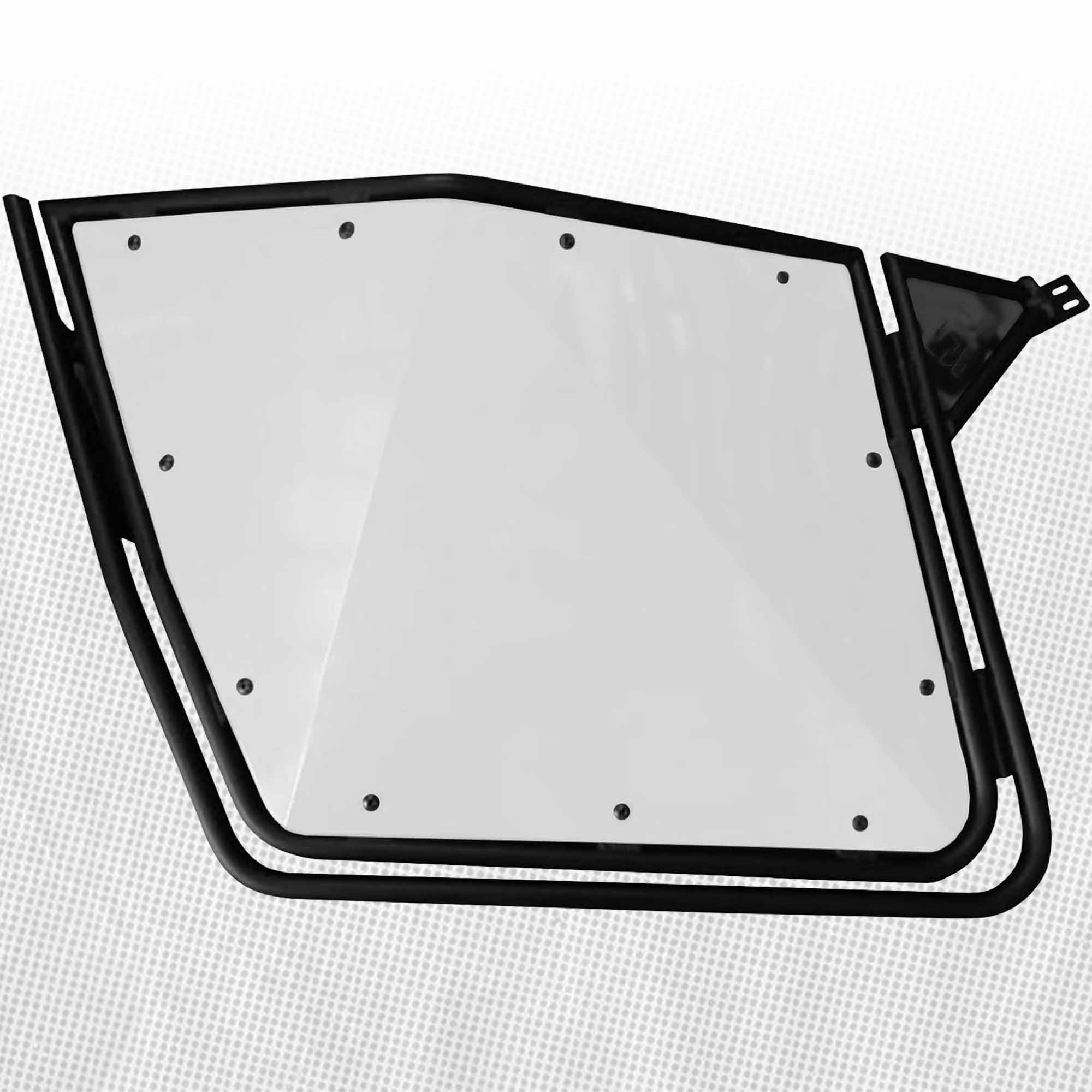 50 Cal RZR Doors White on Black
