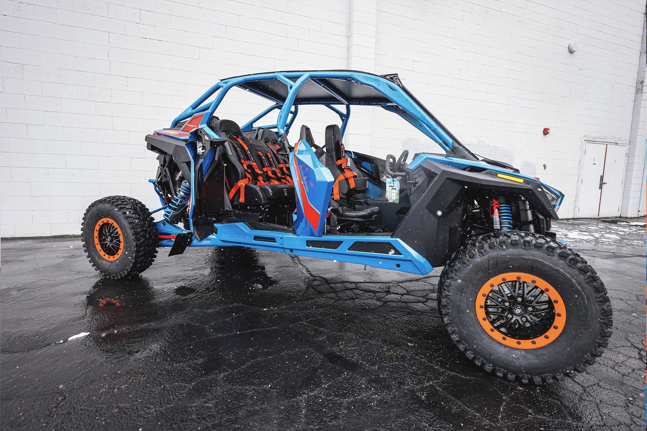 RZR 4 PRO (Turbo R, Pro R, Pro) Rear Bench Seat W Harnesses (2020-2024)