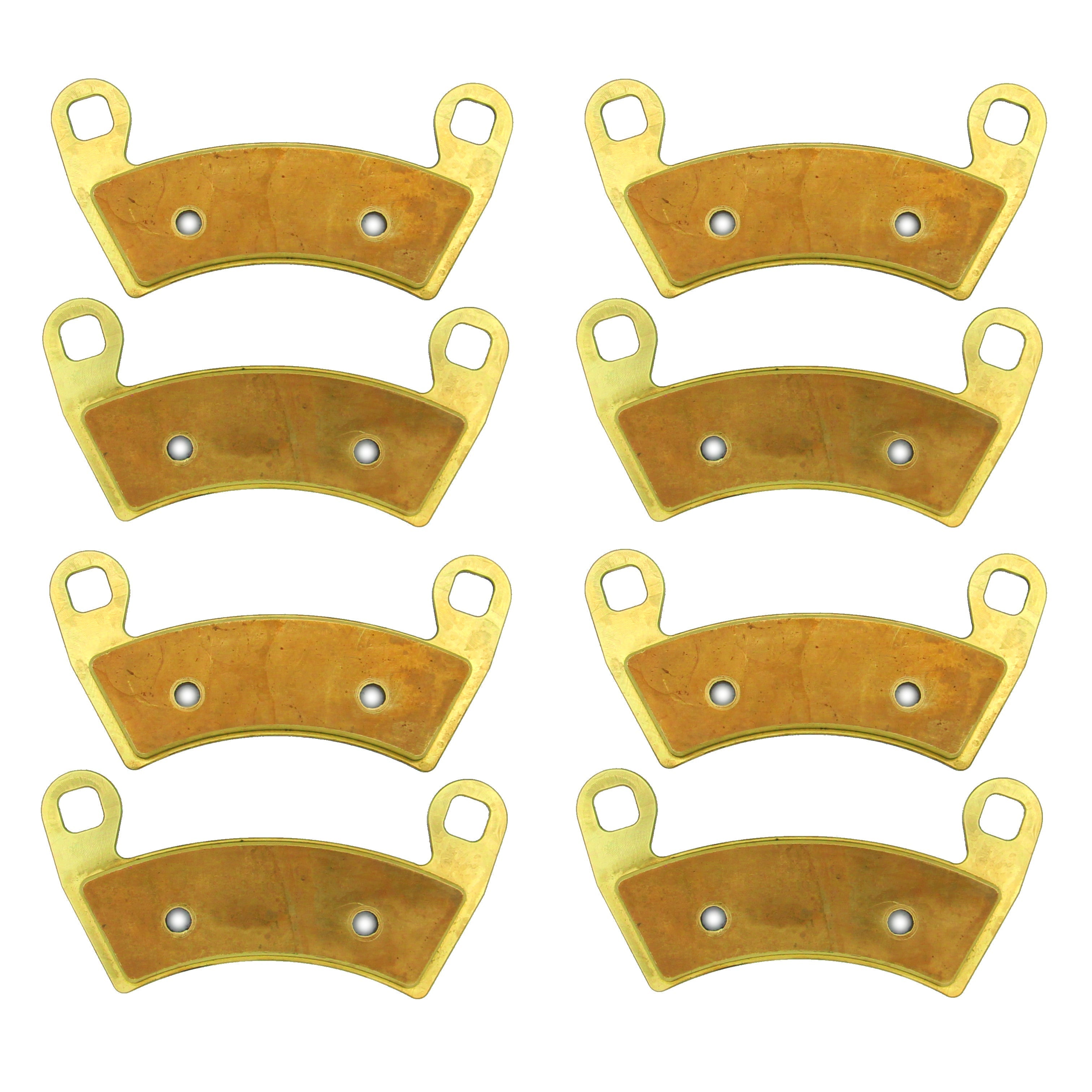 Polaris Ranger Crew 570/700/800/900/XP 1000/Diesel 2008-2024 Brass Brake Pad Set