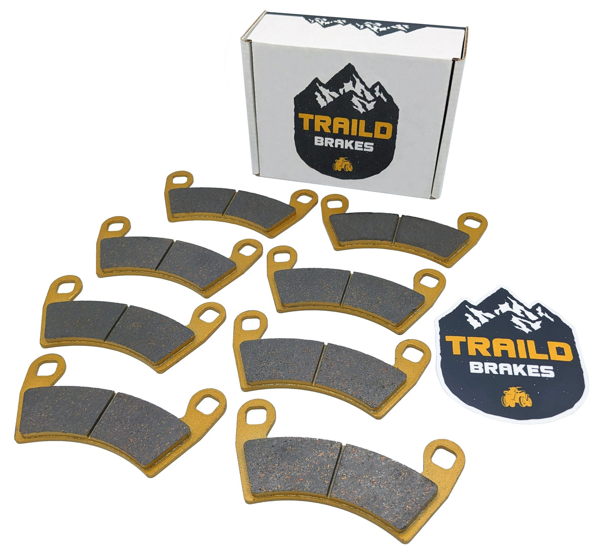 Polaris Ranger EV/Crew 700/570/570-6 2008-2025 Ridge Rider Rotor and Pad Kit