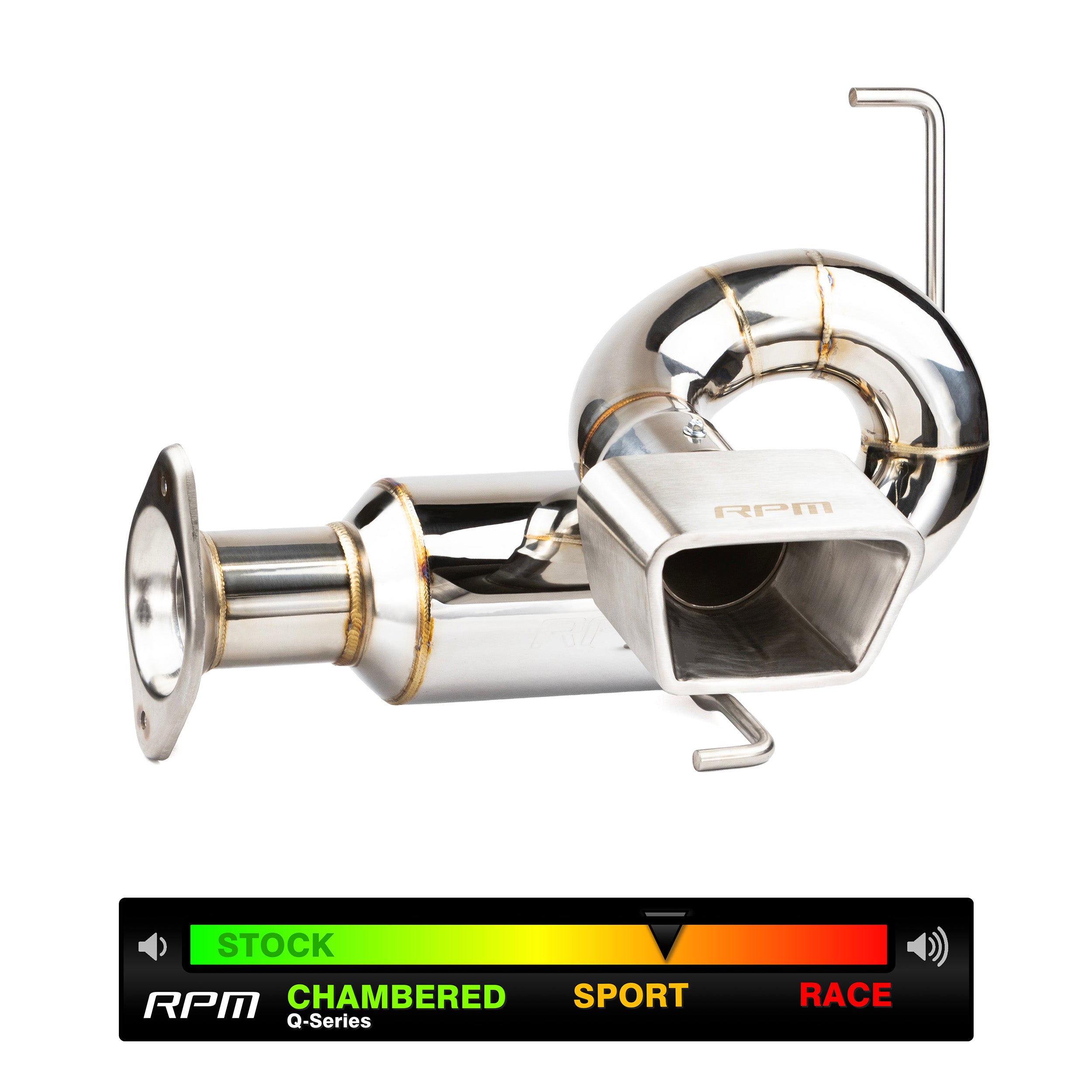 Polaris RZR Pro R RPM 3" Sport Muffler W/ 3" Tip