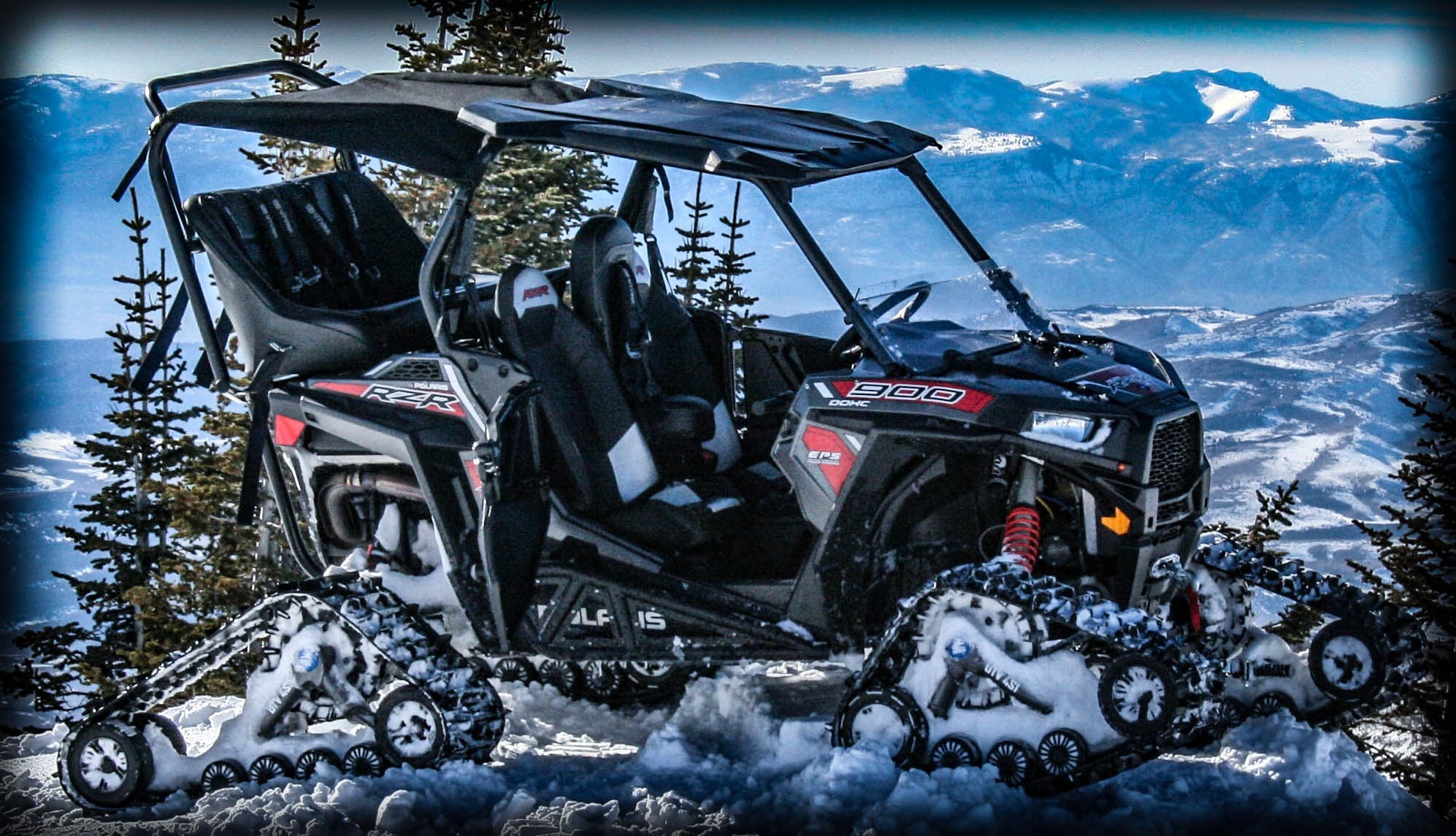 RZR 900 Rear Soft Top 2015-2020
