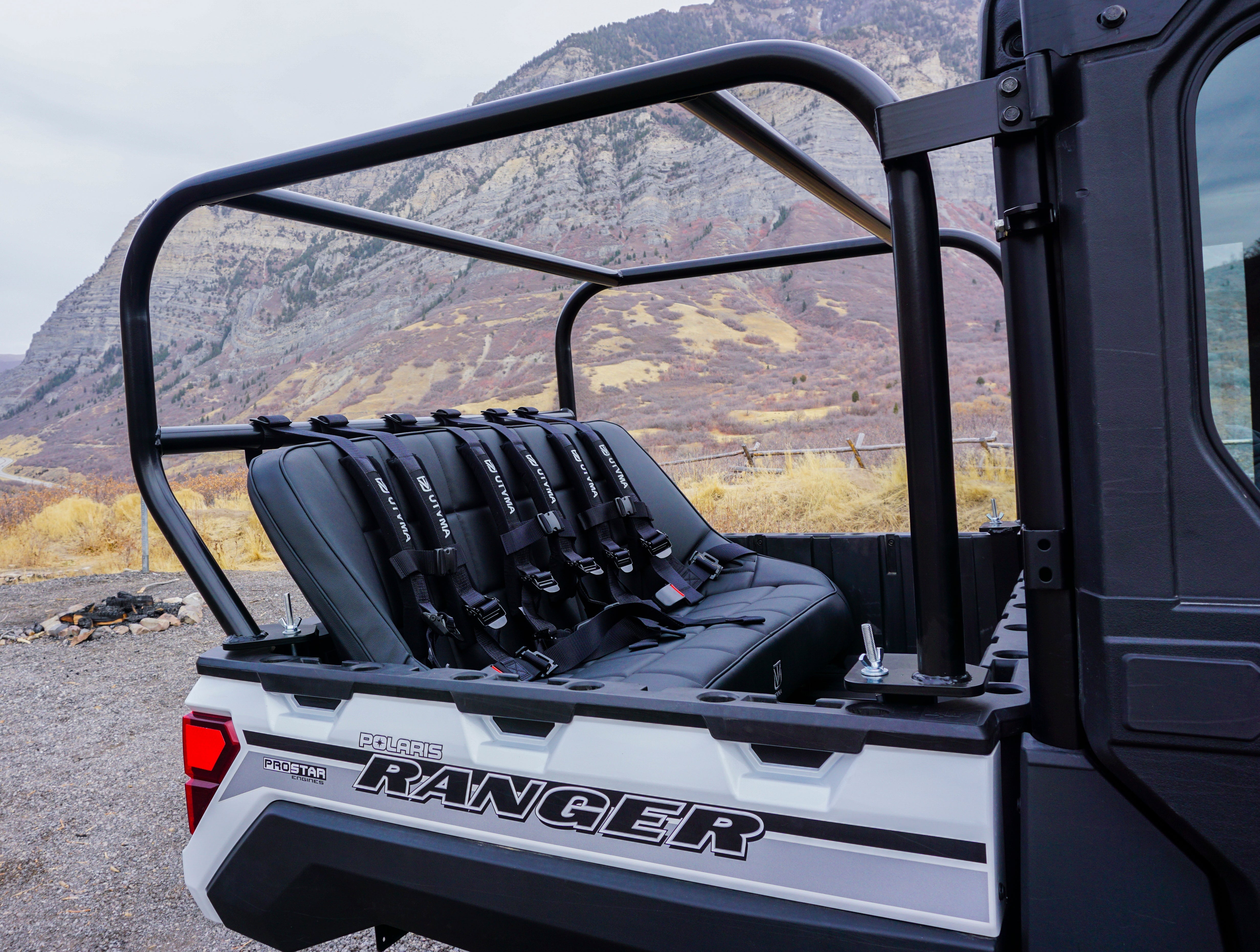 Ranger 1000 Rear Seat and Roll Cage Kit (2018-2025)