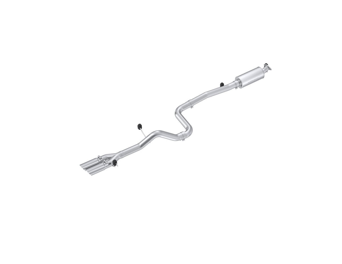 3 Cat Back Exhaust System Dual Outlet For 14-19 Ford Fiesta 1.6L EcoBoost T409 Stainless Steel MBRP