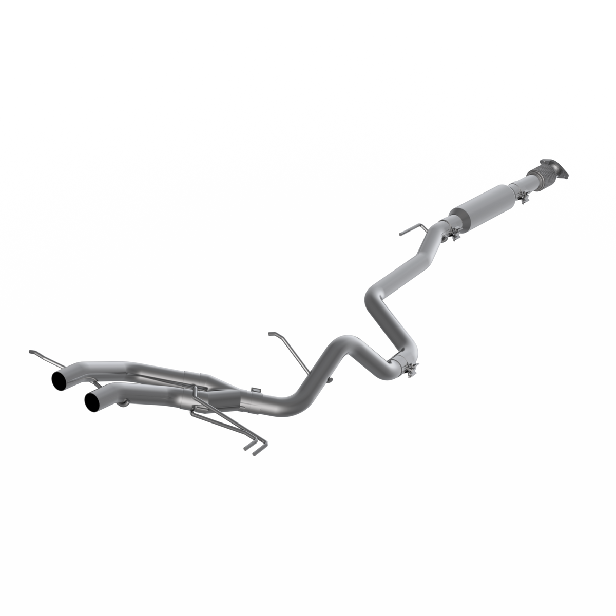 2.5 Inch Cat Back Exhaust System Dual Exit For 13-18 Hyundai Veloster Turbo T304 Stainless Steel MBRP