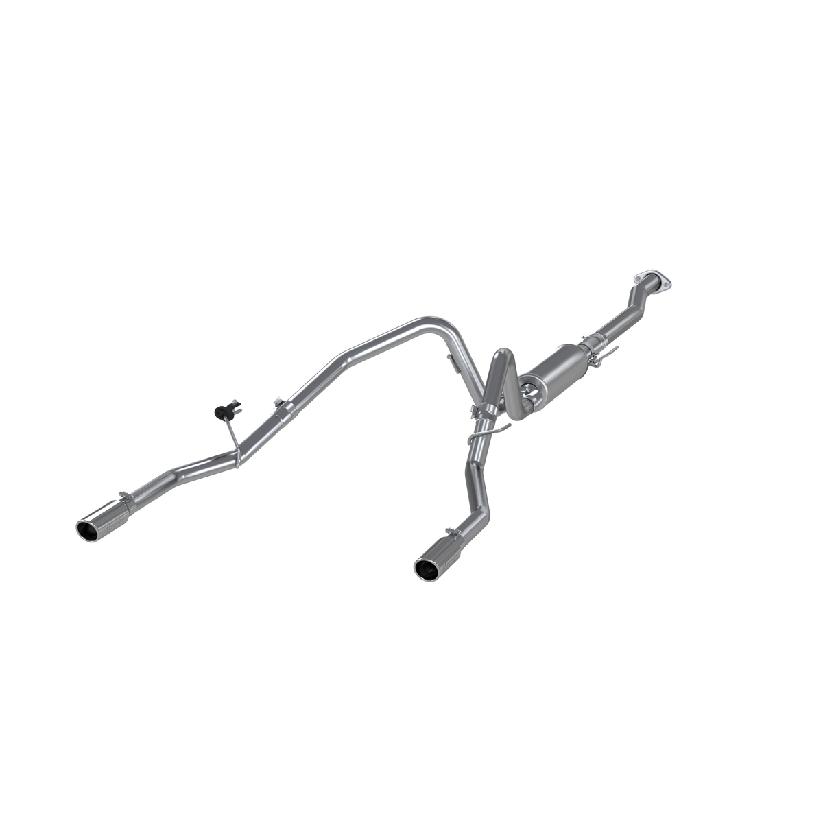 2.5 Inch Cat Back Exhaust System Dual Rear Exit For 11-14 Ford F-150 V6 EcoBoost Aluminized Steel MBRP