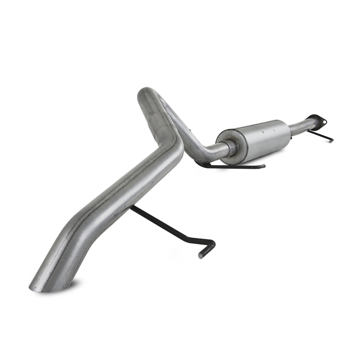 Cat Back Exhaust System Single Rear Exit Off-Road Tail No Tip For 07-14 Toyota FJ 4.0L V6 Aluminized Steel MBRP