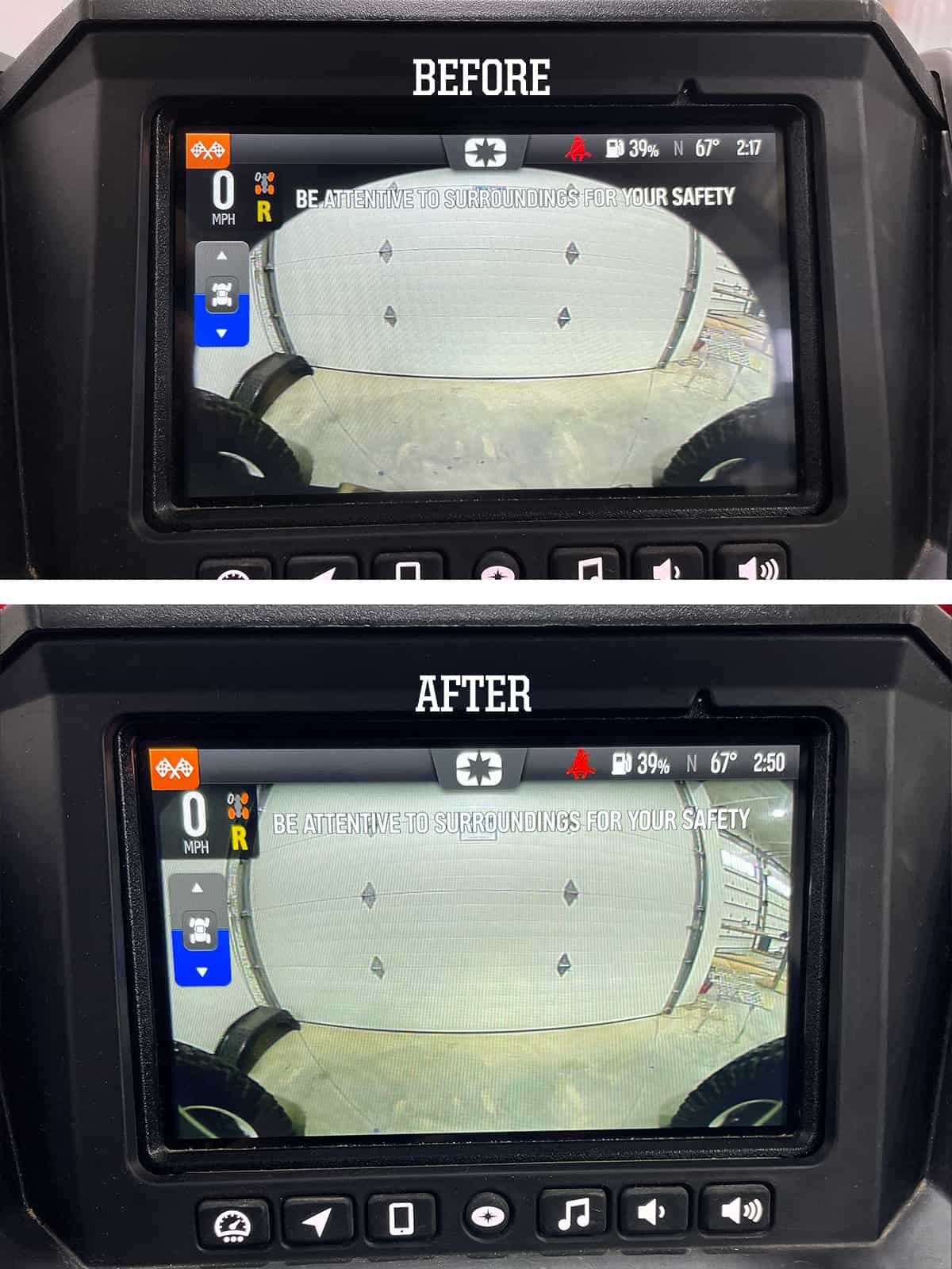 Sector Seven Billet Rear Camera Mount for Polaris RZR Pro R & ’24 RZR XP