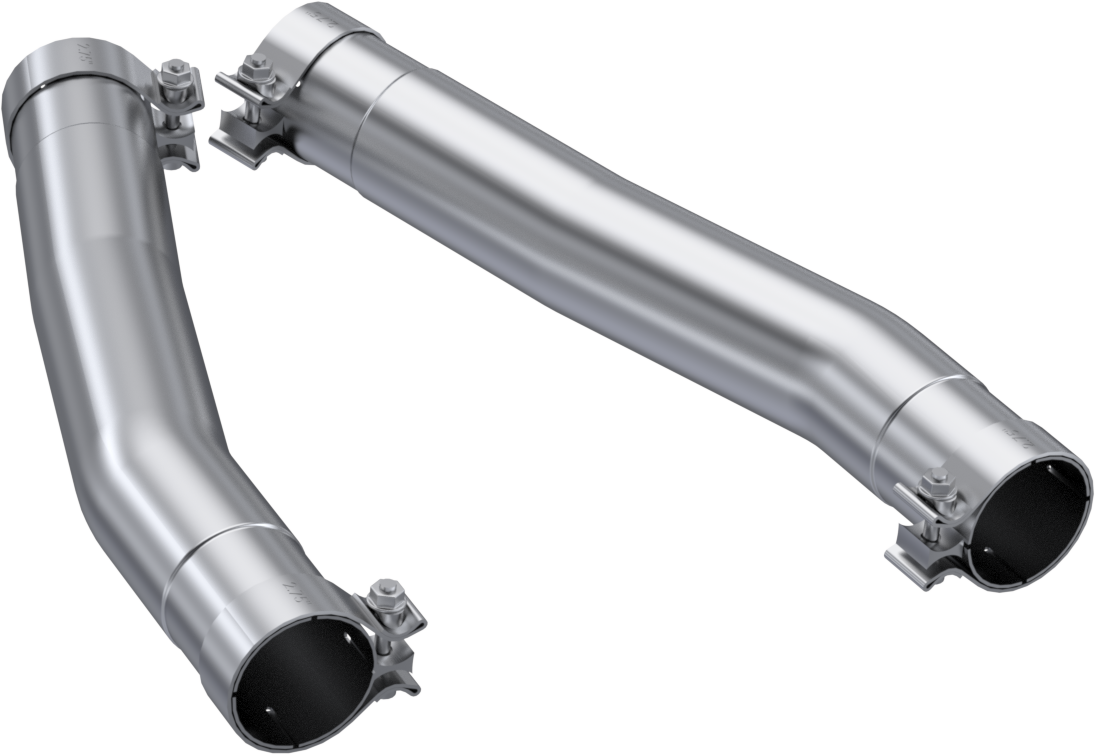 2015-2023 Dodge Challenger/Charger 6.4L and 2017-2023 Dodge Challenger/ Charger 5.7L T409 Stainless Steel Dual 3 Inch Muffler Bypass MBRP