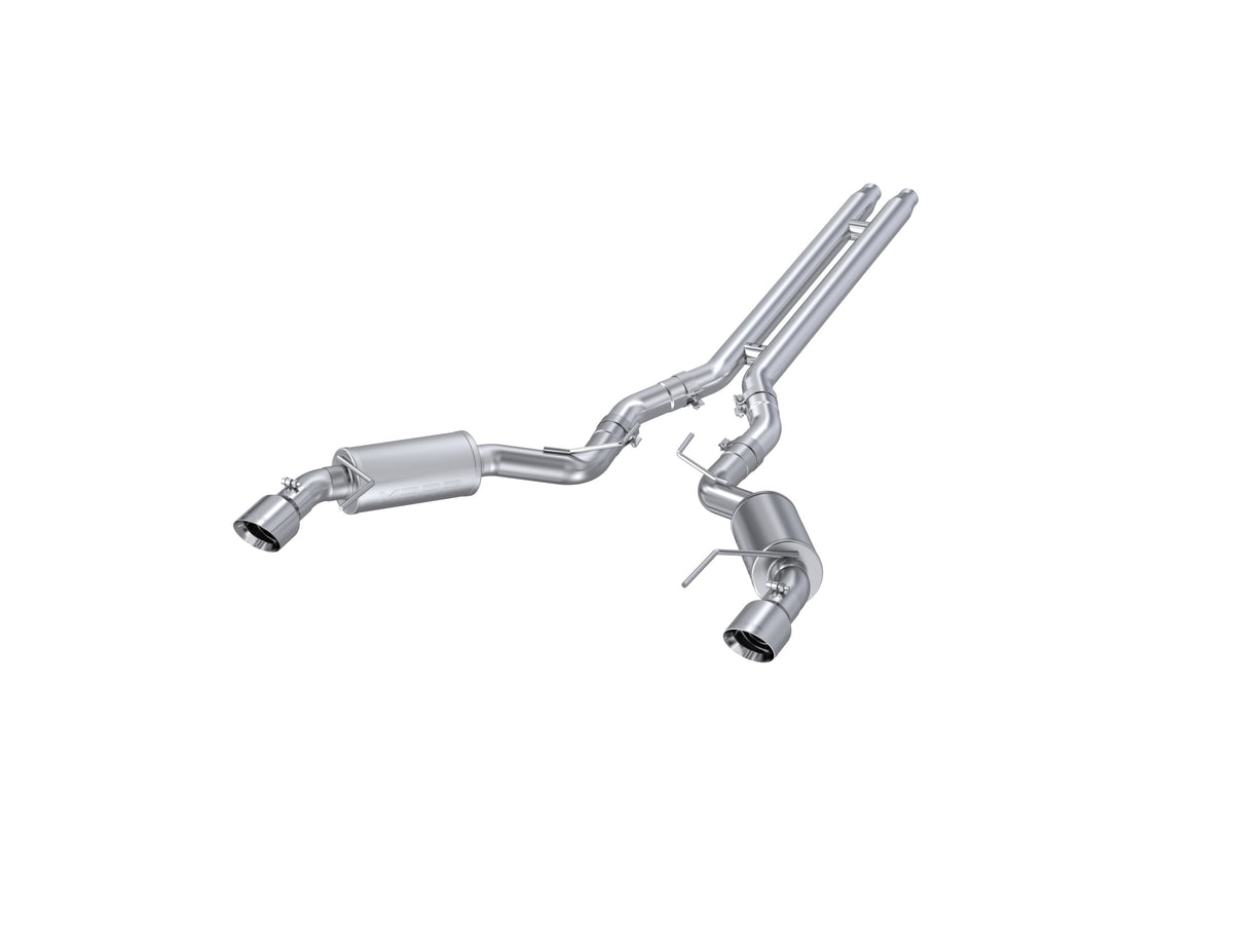 3 Inch Cat Back Exhaust System For 15-17 Ford Mustang GT 5.0 Coupe Dual Split Rear Street Version 4.5 Inch Tips Aluminized Steel MBRP