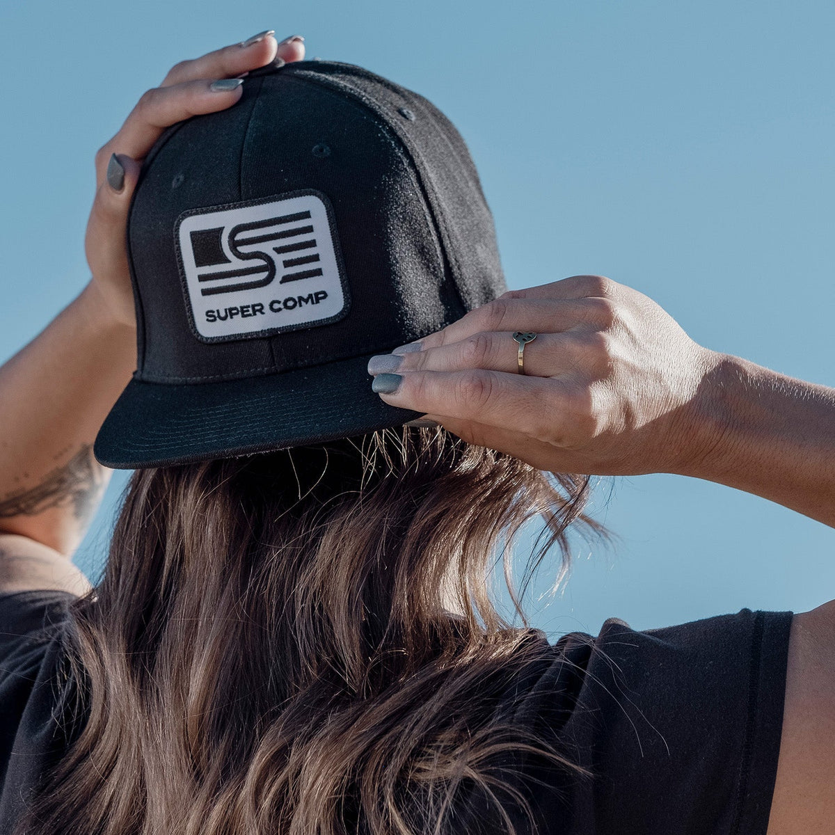 Snapback Flex fit Flat brim Cap With Patch
