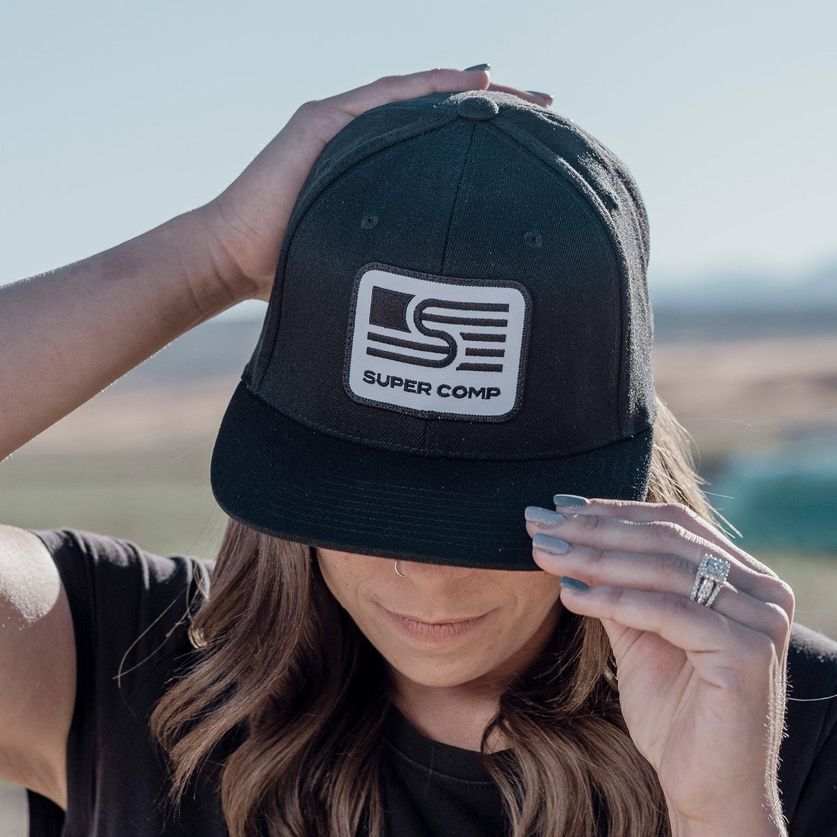 Snapback Flex fit Flat brim Cap With Patch