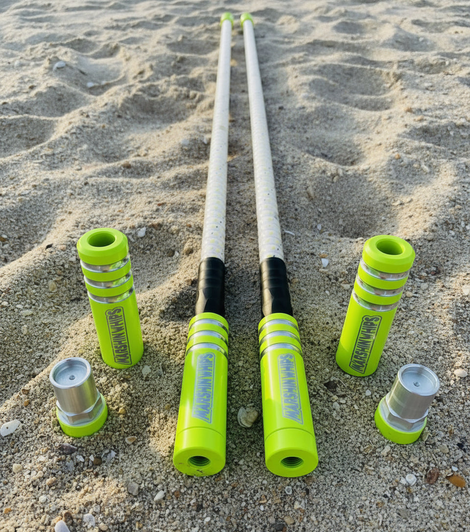 Game Changer LED Whip Set - Red, White & Blue Edition