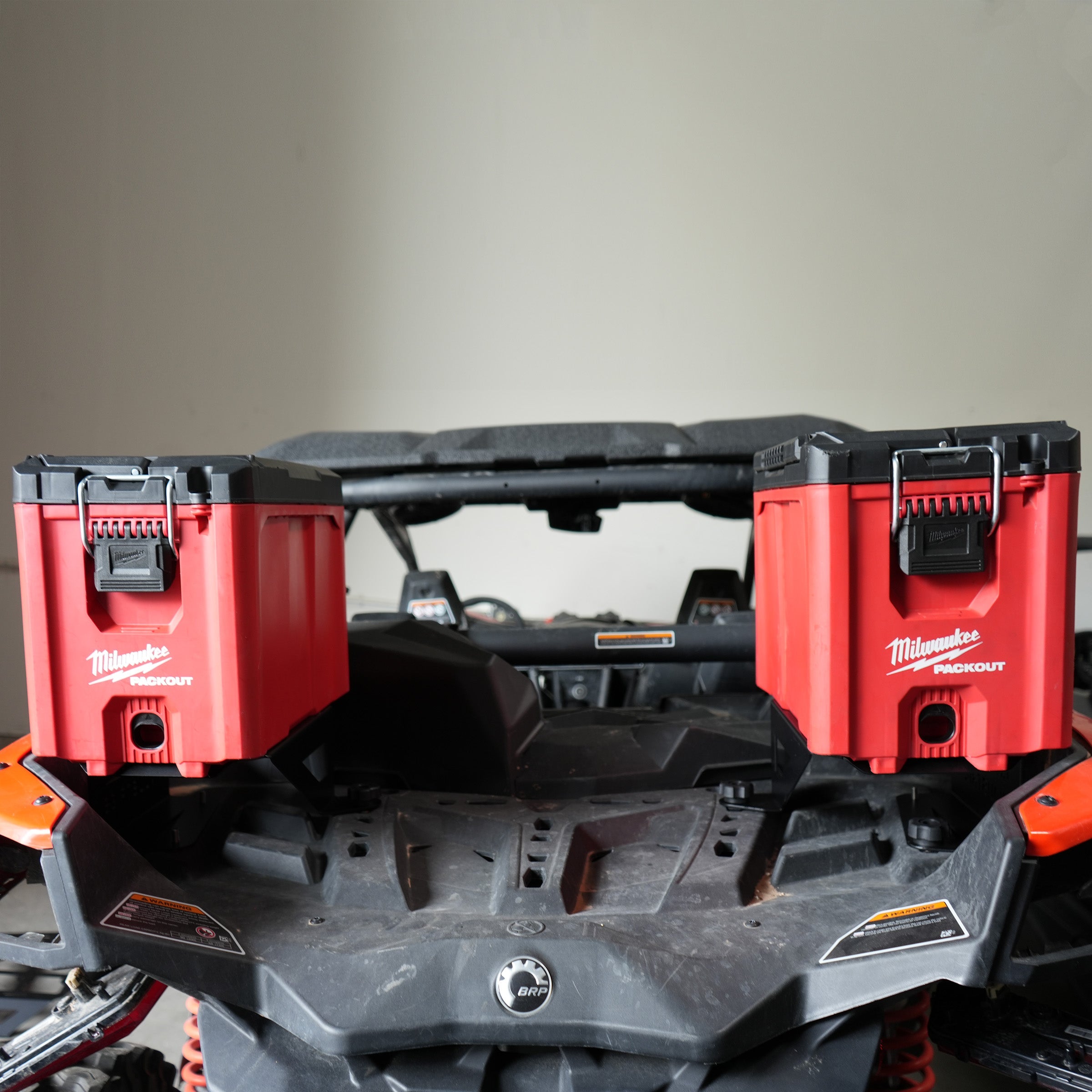 Milwaukee Packout Mounts Can-Am Maverick X3