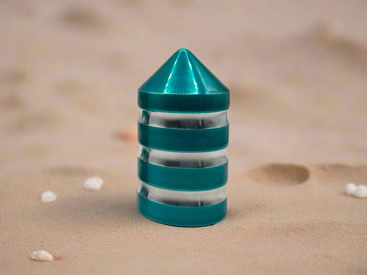Billet Magnet Base Caps by Marshin Whips