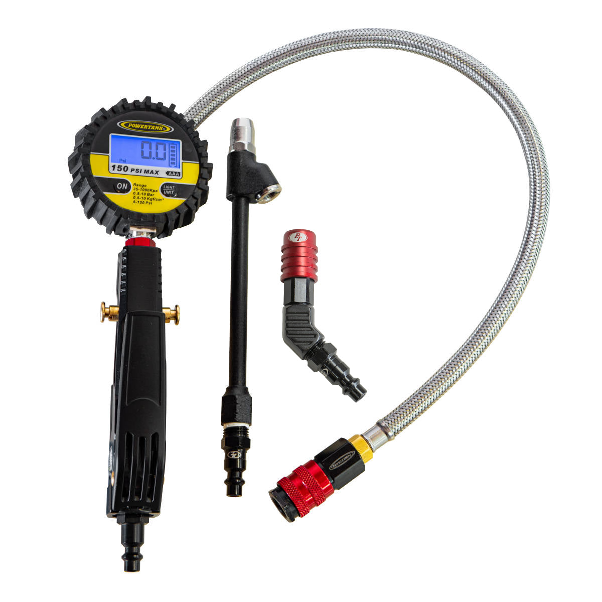 Switch Hitter Digital - Ventoso™ Tire Inflator with Quick-Switch Chucks