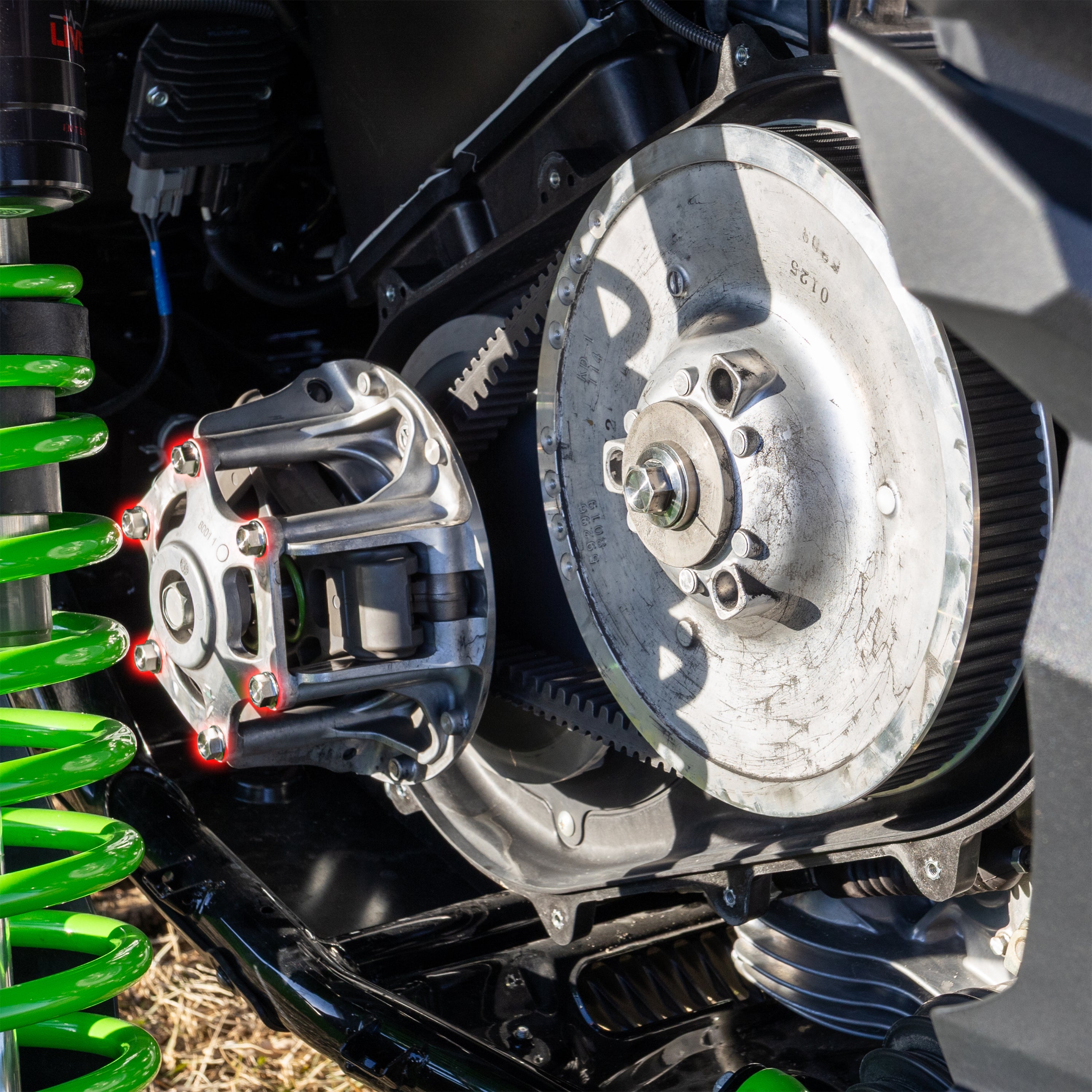 RPM Titanium H2 Teryx Clutch Primary Cover / Hat Bolts